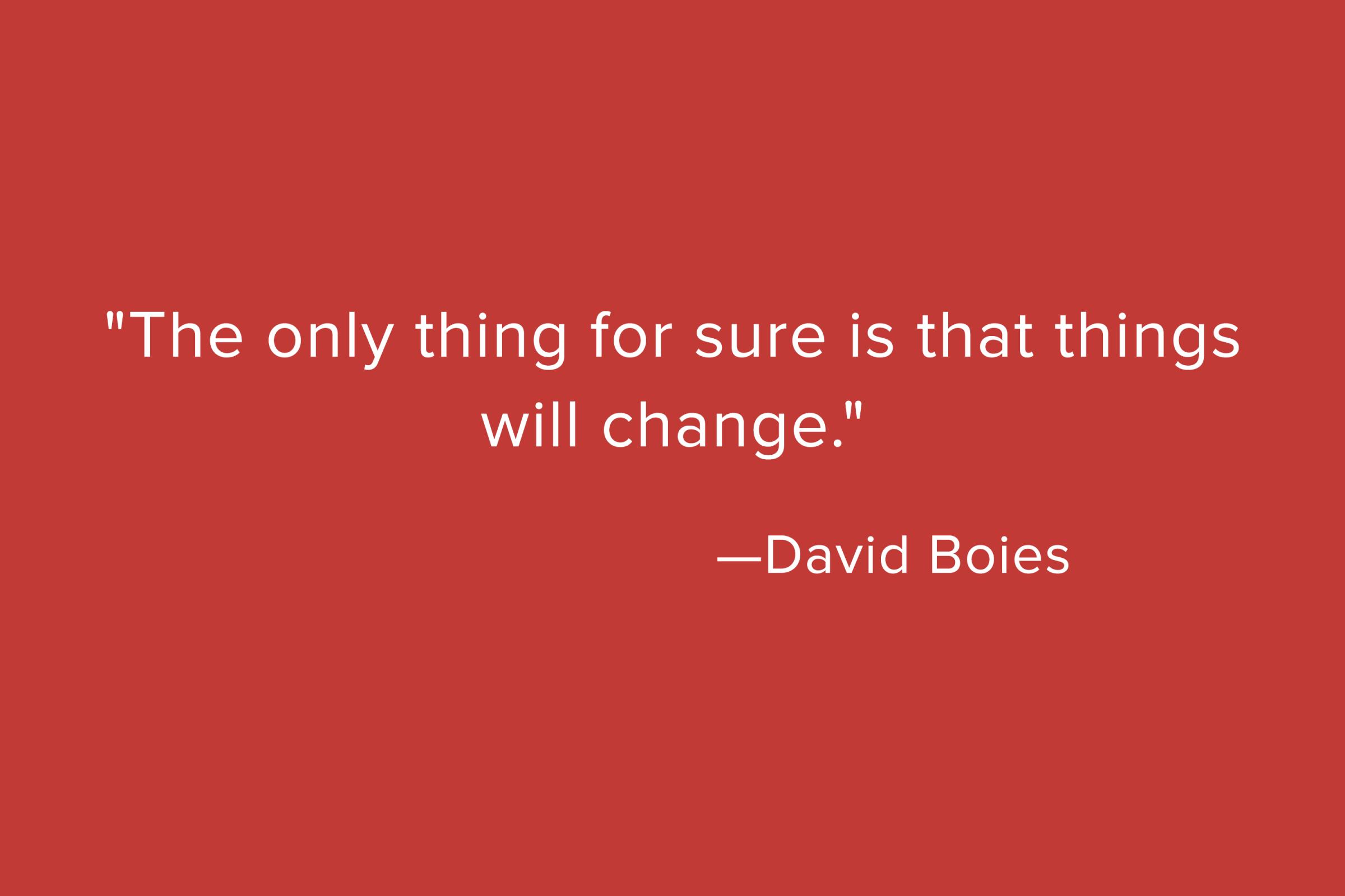 David Boies Quote Card