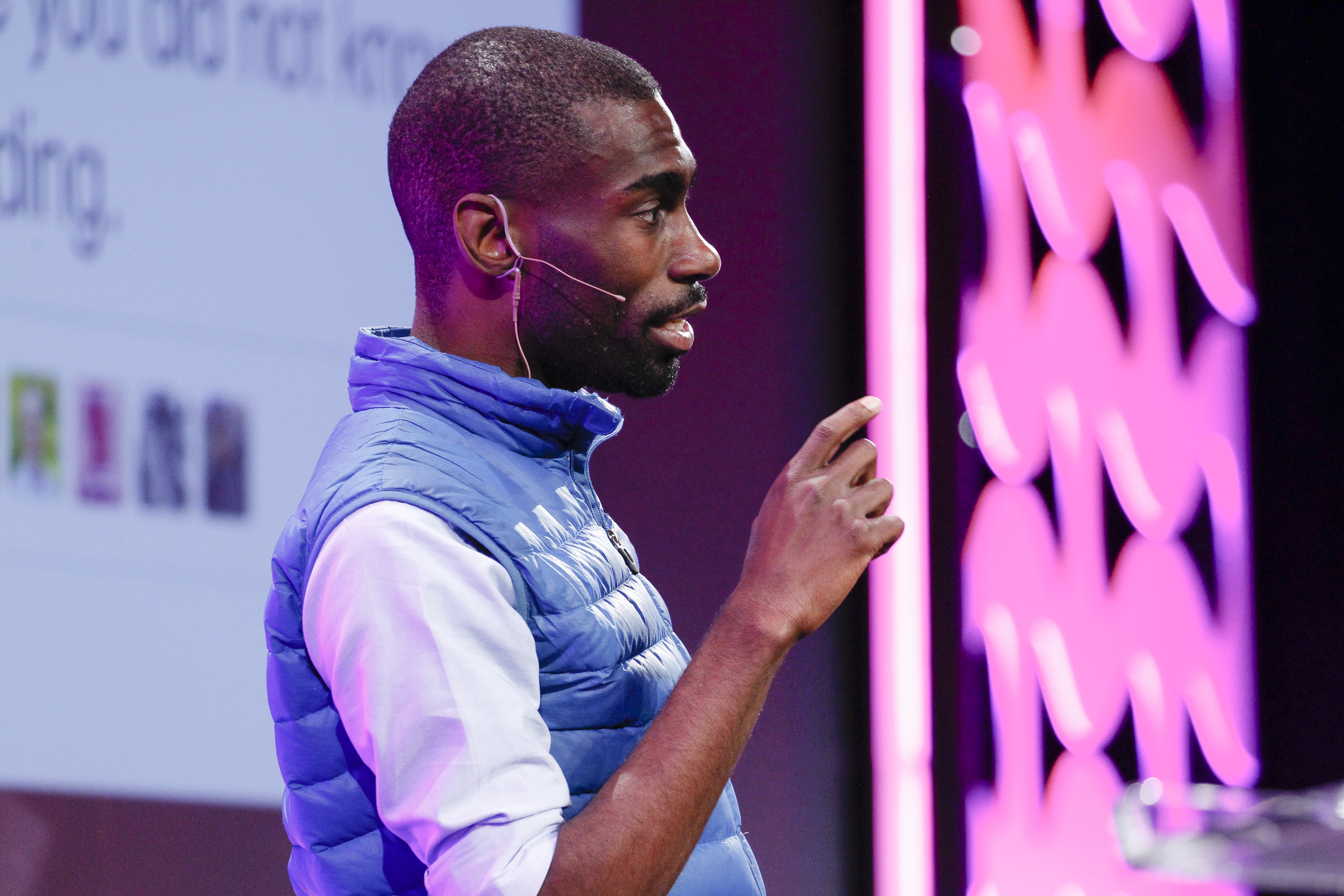DeRay Mckesson speaks at the Nov. 2015 GLAAD Gala in San Francisco. (Kimberly White—Getty Images)