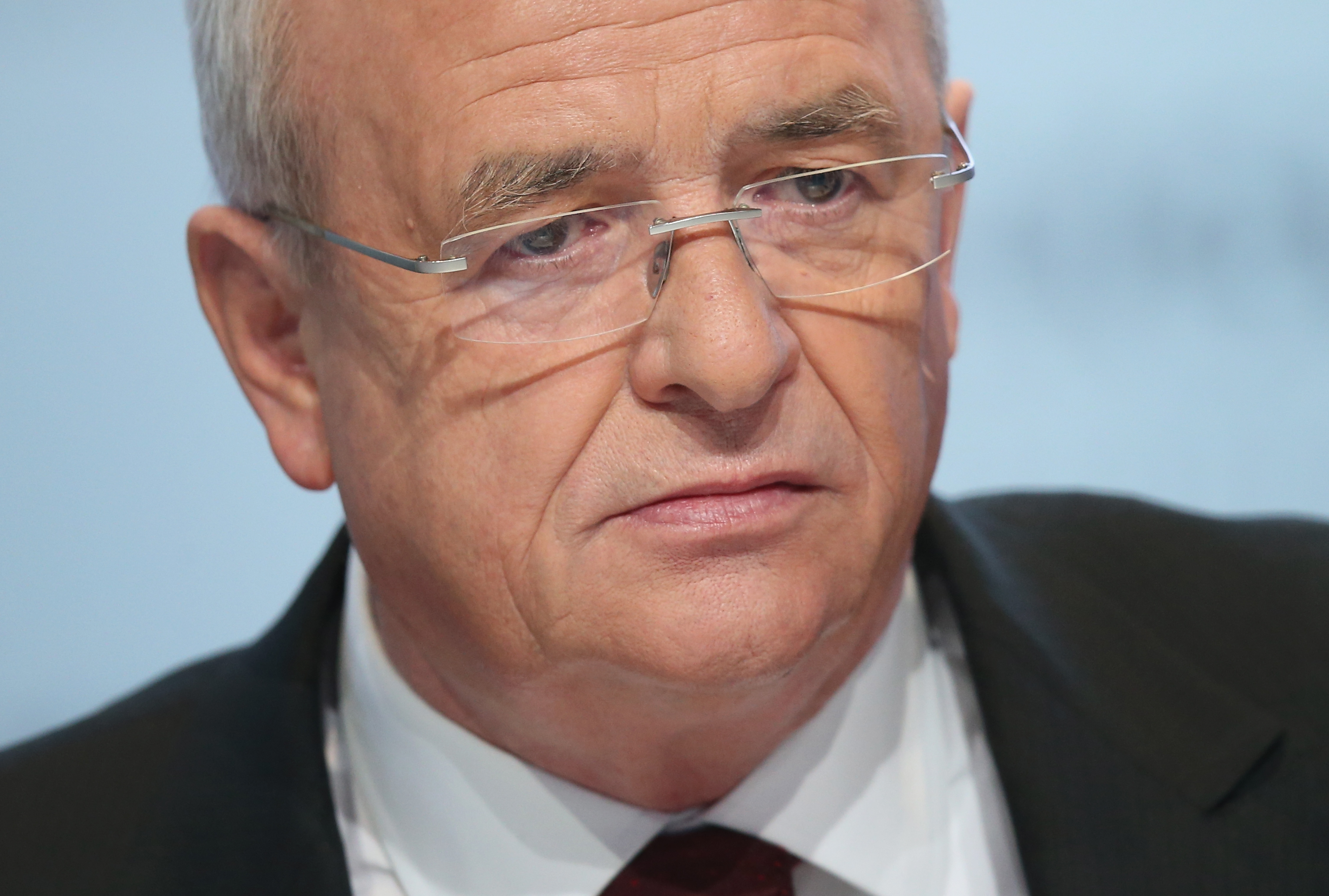 Volkswagen CEO Martin Winterkorn attends the company's annual press conference on March 13, 2014 in Wolfsburg, Germany (Sean Gallup—Getty Images)