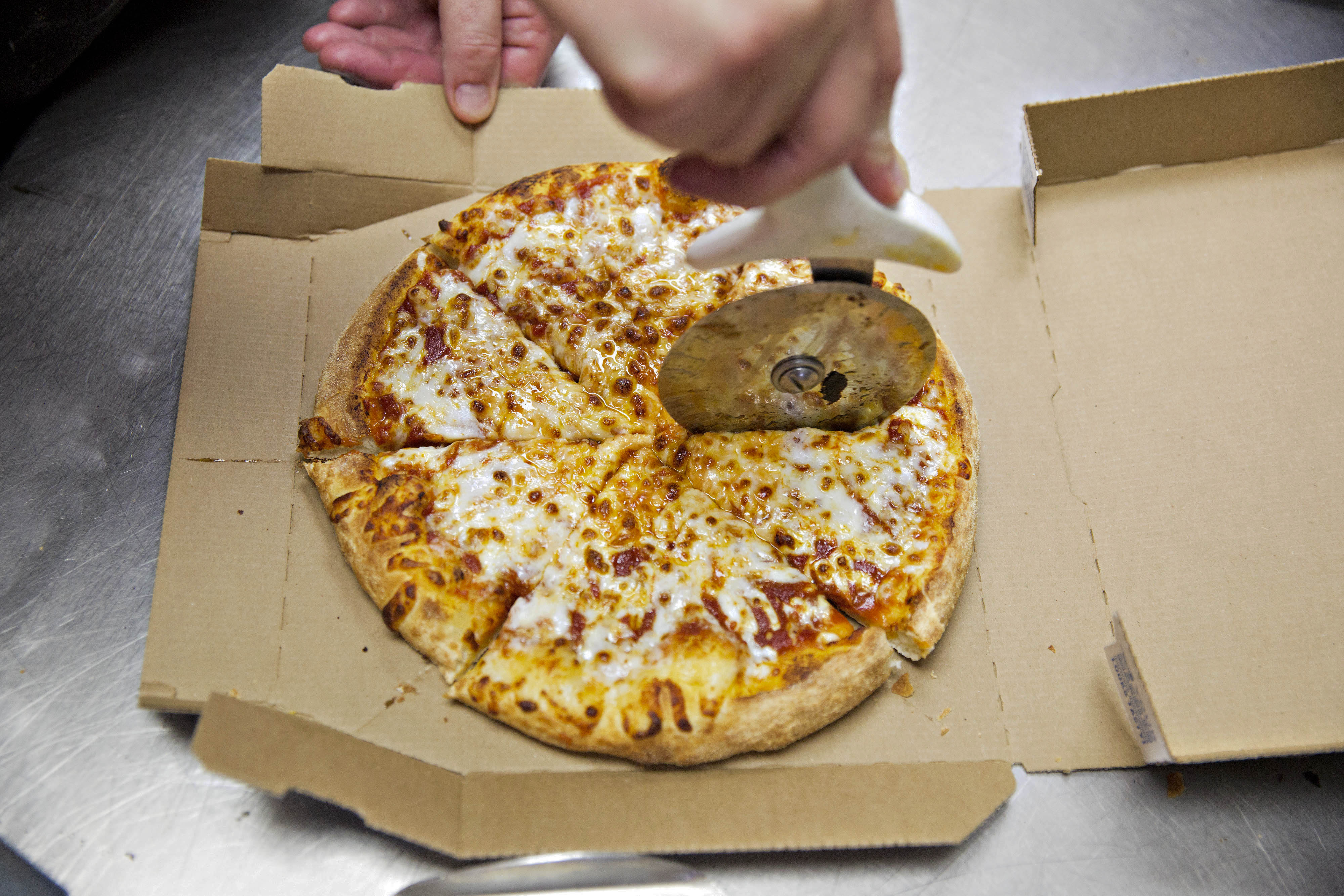 Inside A Domino's Pizza Inc. Location As Chain Tries To Draw More Customers