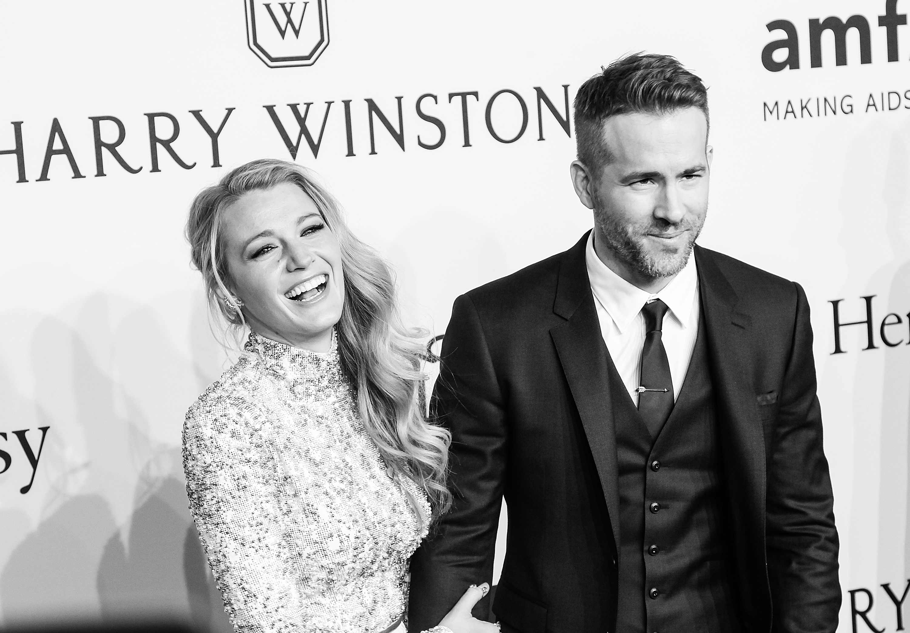 Blake Lively and Ryan Reynolds at Cipriani Wall Street on February 10, 2016 in New York City. (Bennett Raglin—Getty Images)