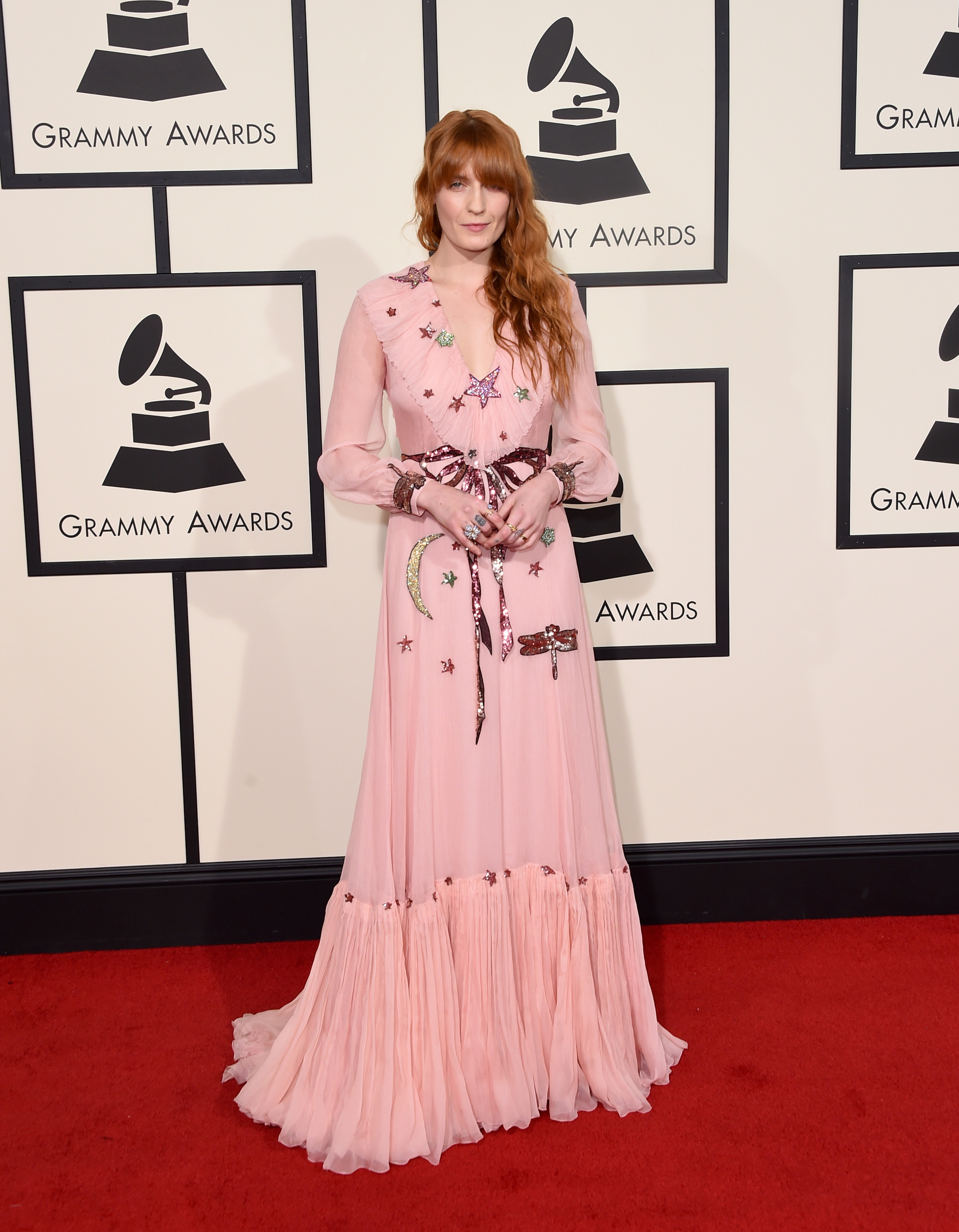 Florence Welch attends the 58th GRAMMY Awards at Staples Center on Feb. 15, 2016 in Los Angeles.