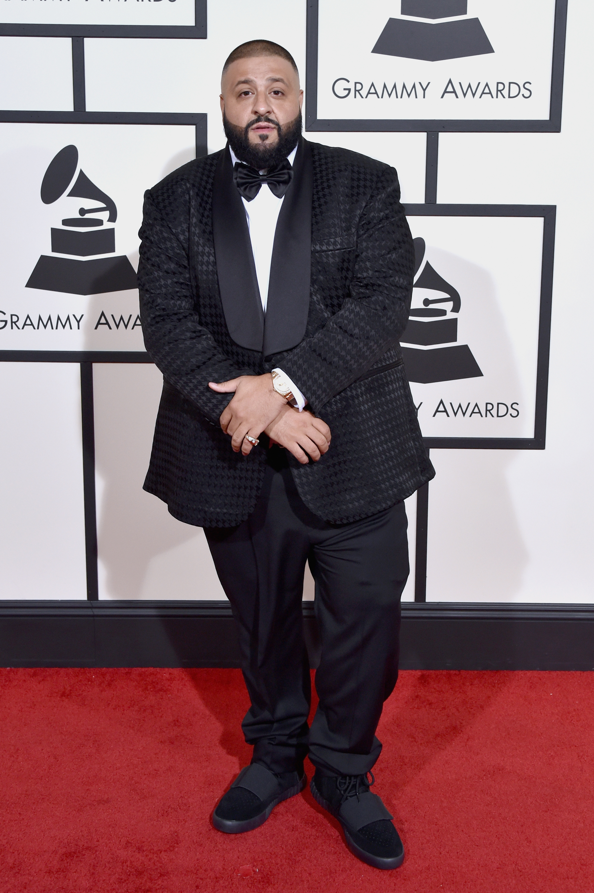 DJ Khaled attends the 58th GRAMMY Awards at Staples Center on Feb. 15, 2016 in Los Angeles.