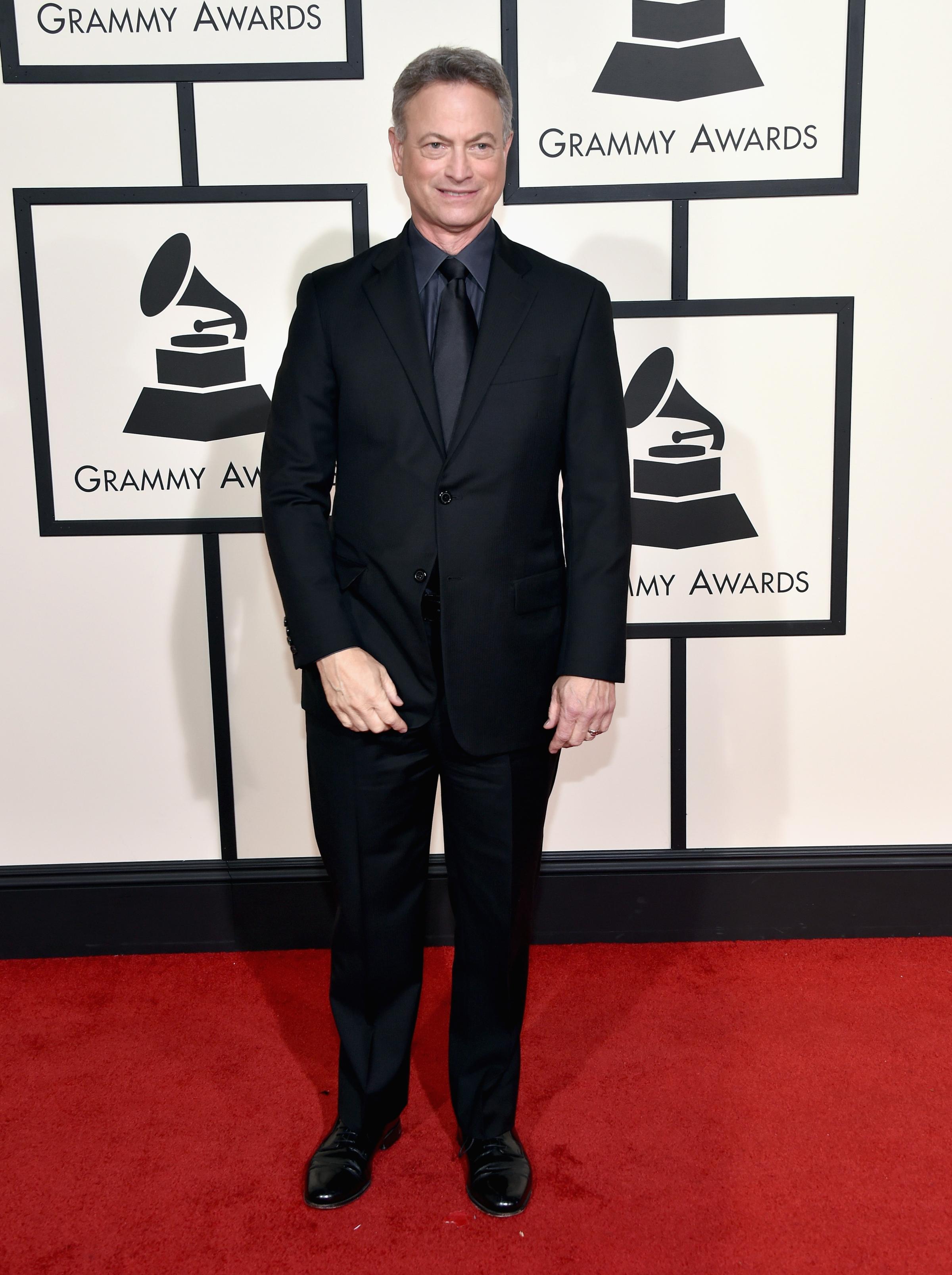 Gary Sinise attends the 58th GRAMMY Awards at Staples Center on Feb. 15, 2016 in Los Angeles.