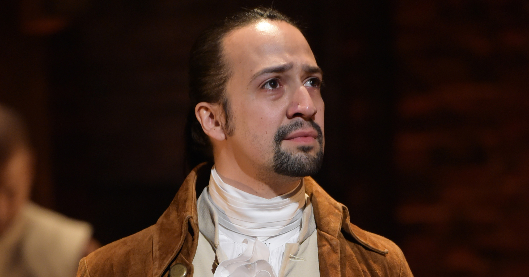 Lin-Manuel Miranda performs during the <i>Hamilton</i> GRAMMY performance on Feb. 15, 2016 in New York City. (Theo Wargo—Getty Images)