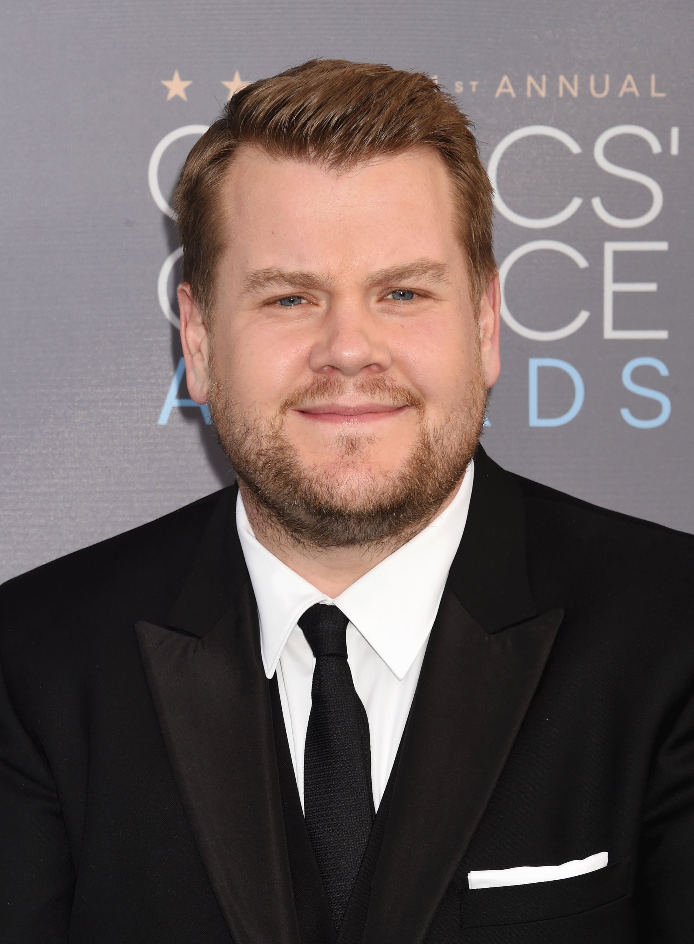 Actor/TV persoanlity James Corden attends the 21st Annual Critics' Choice Awards at Barker Hangar on January 17, 2016 in Santa Monica, California.