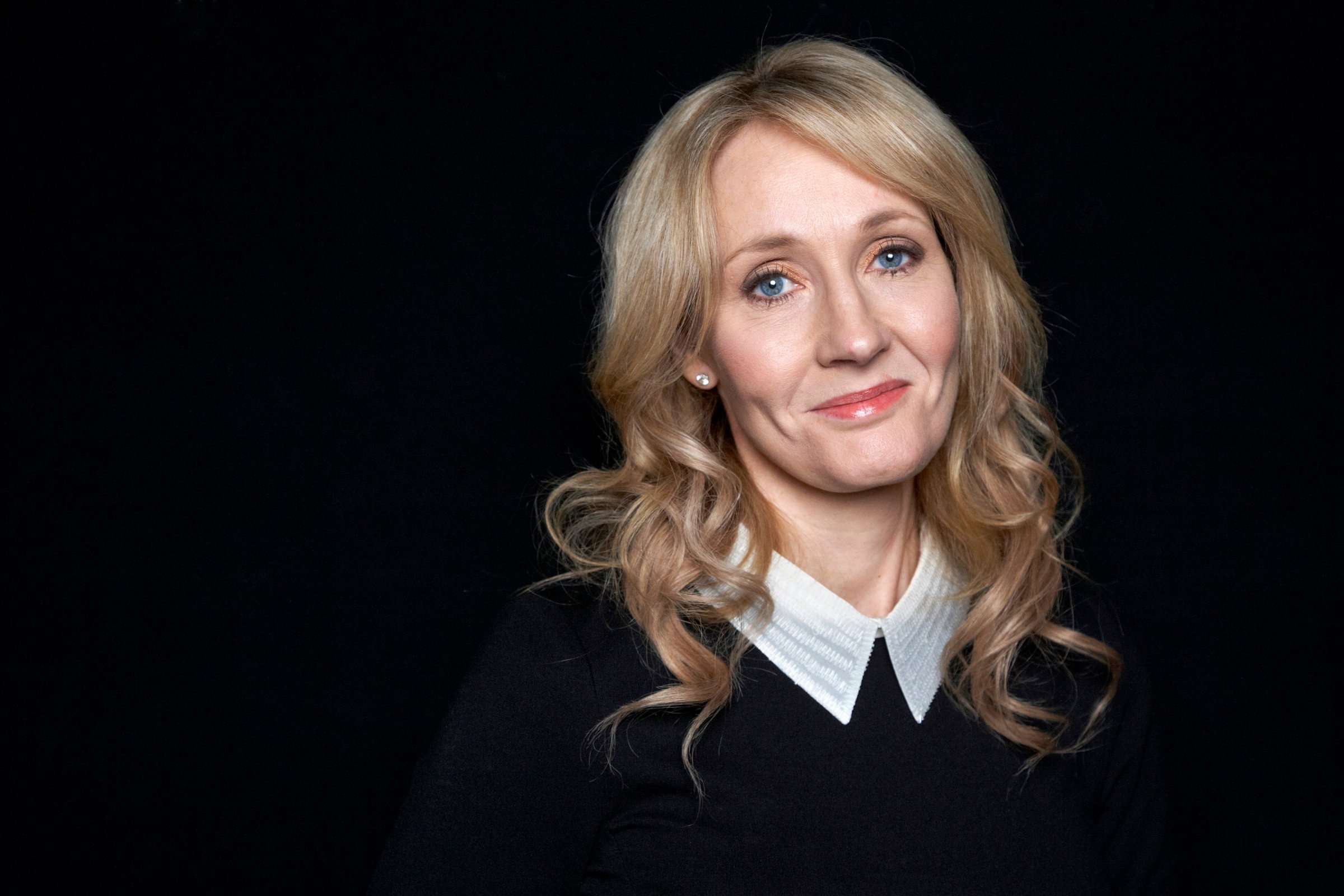 J.K. Rowling poses for a photo during an appearance at The David H. Koch Theater in New York on Oct. 16, 2012.