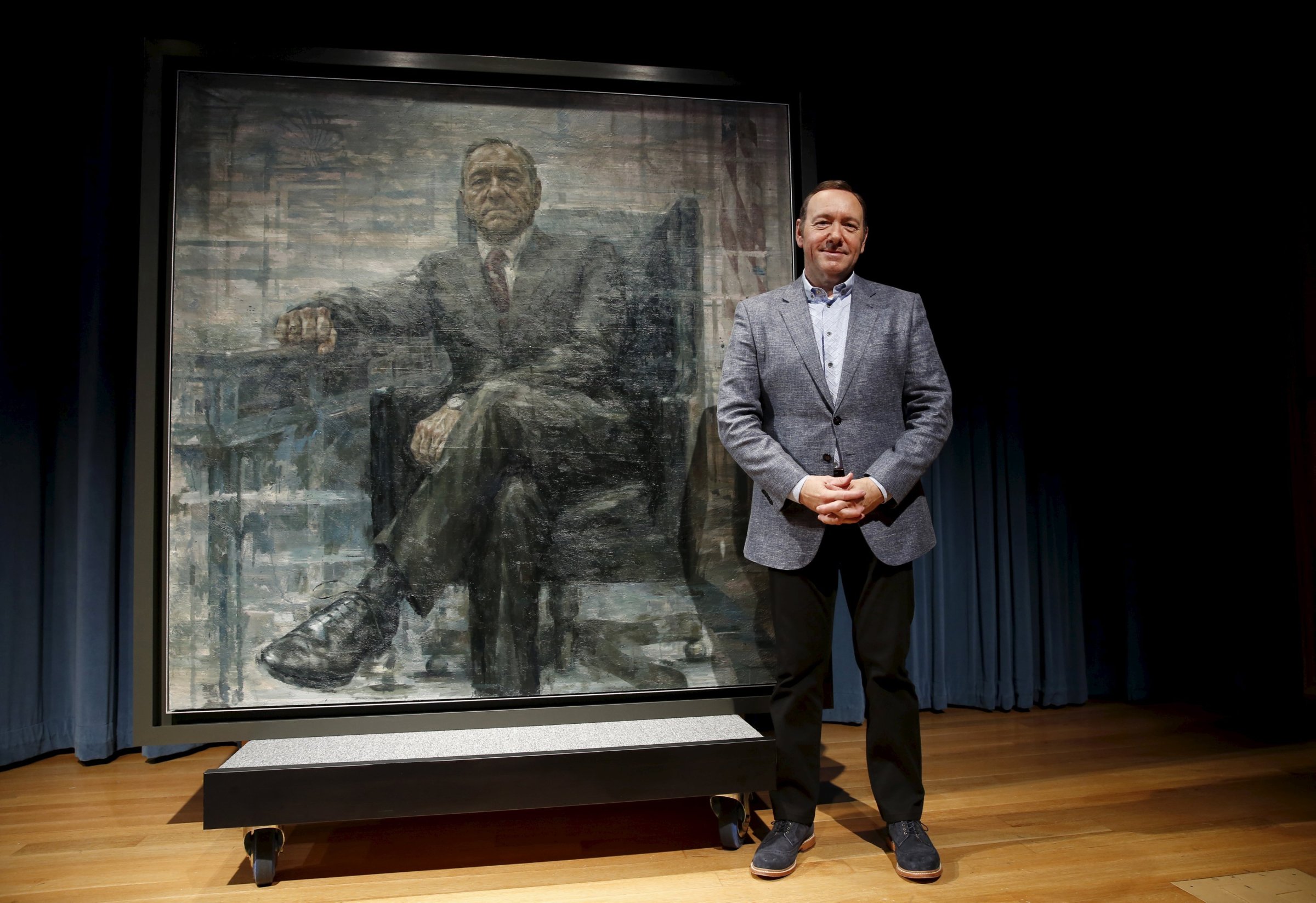 Kevin Spacey President Frank J. Underwood portrait