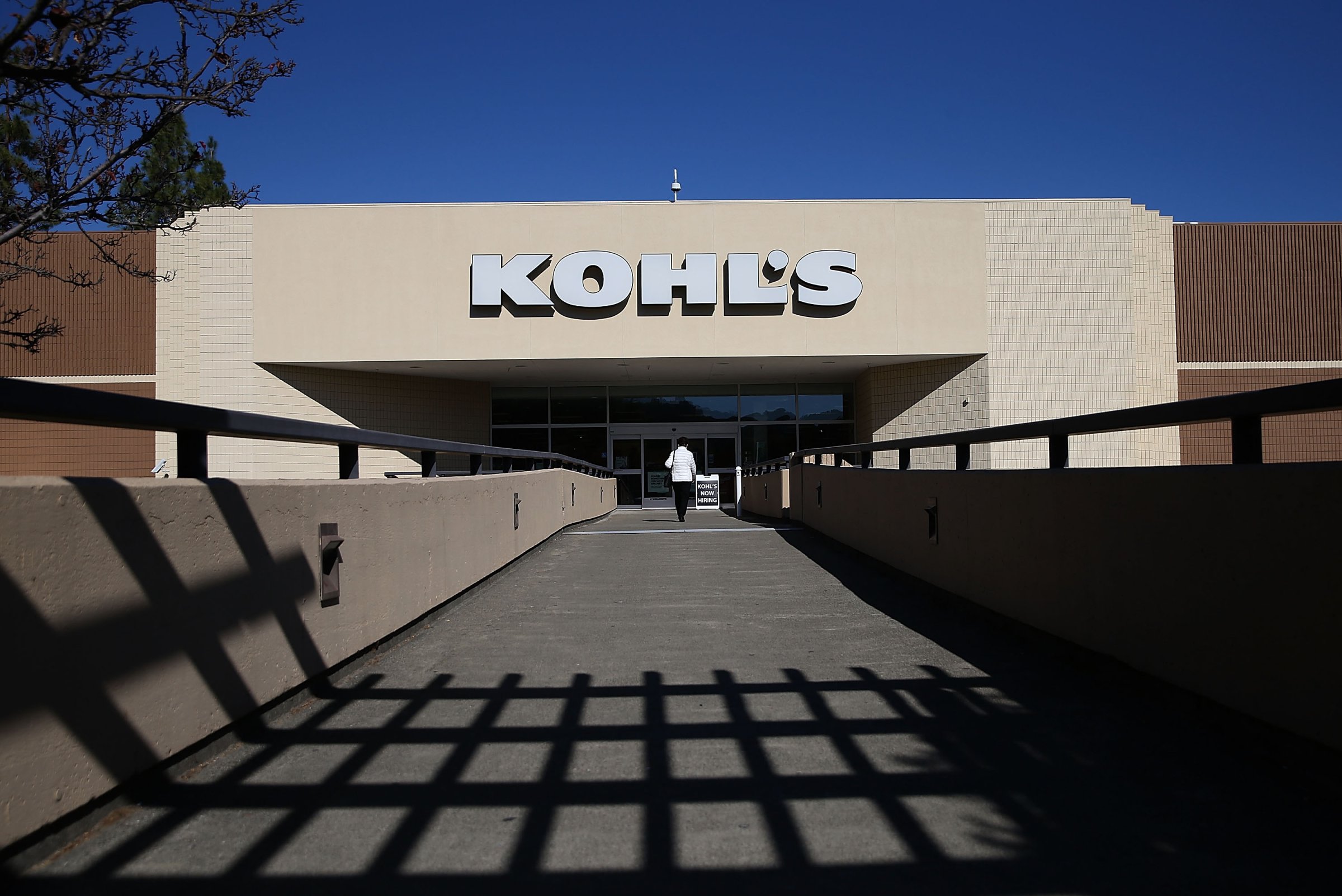 A customer enters a Kohl's store on November 12, 2015 in San Rafael, California.