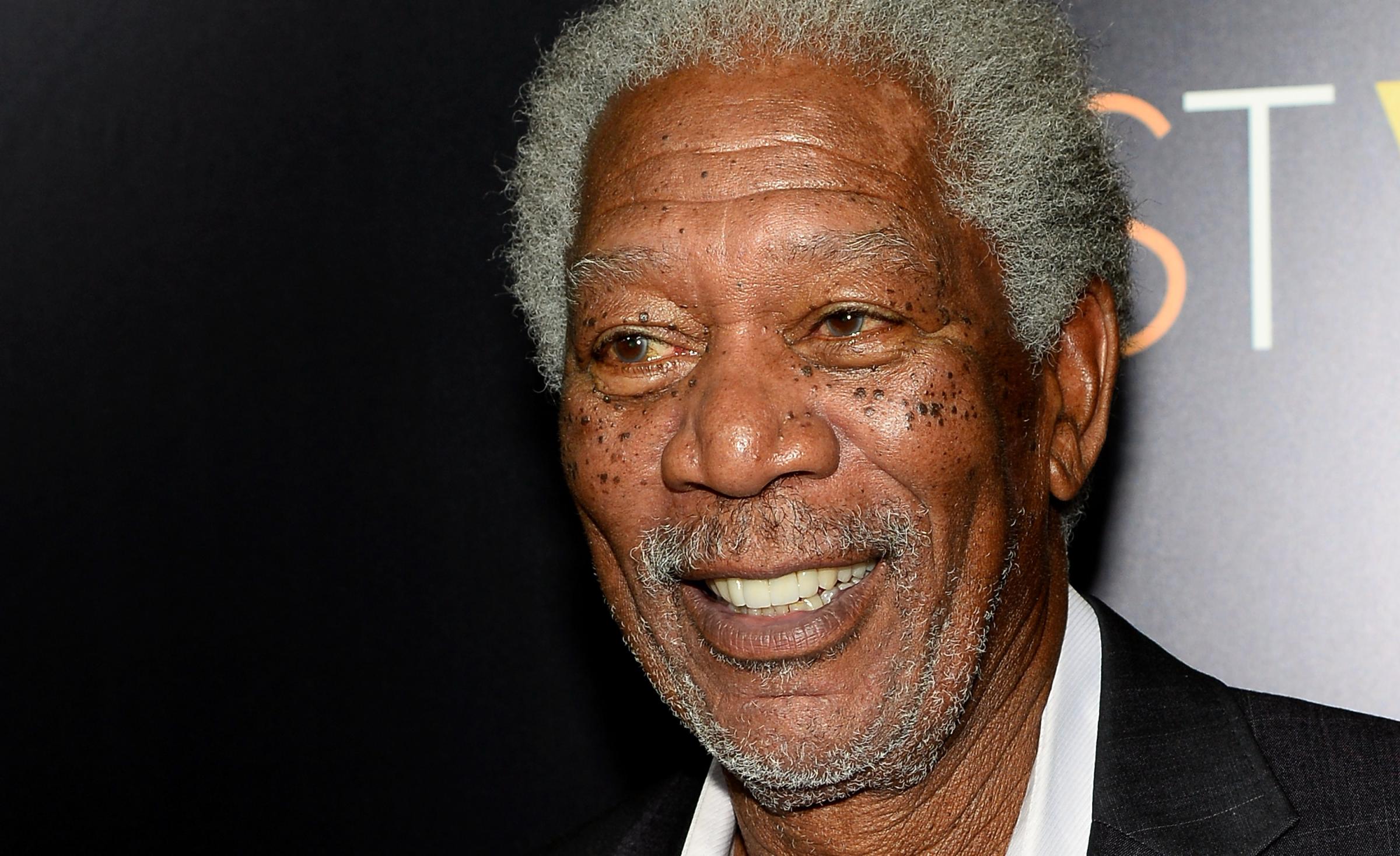 Morgan Freeman at the after party for a screening of CBS Films' "Last Vegas" in Las Vegas on Oct. 18, 2013.