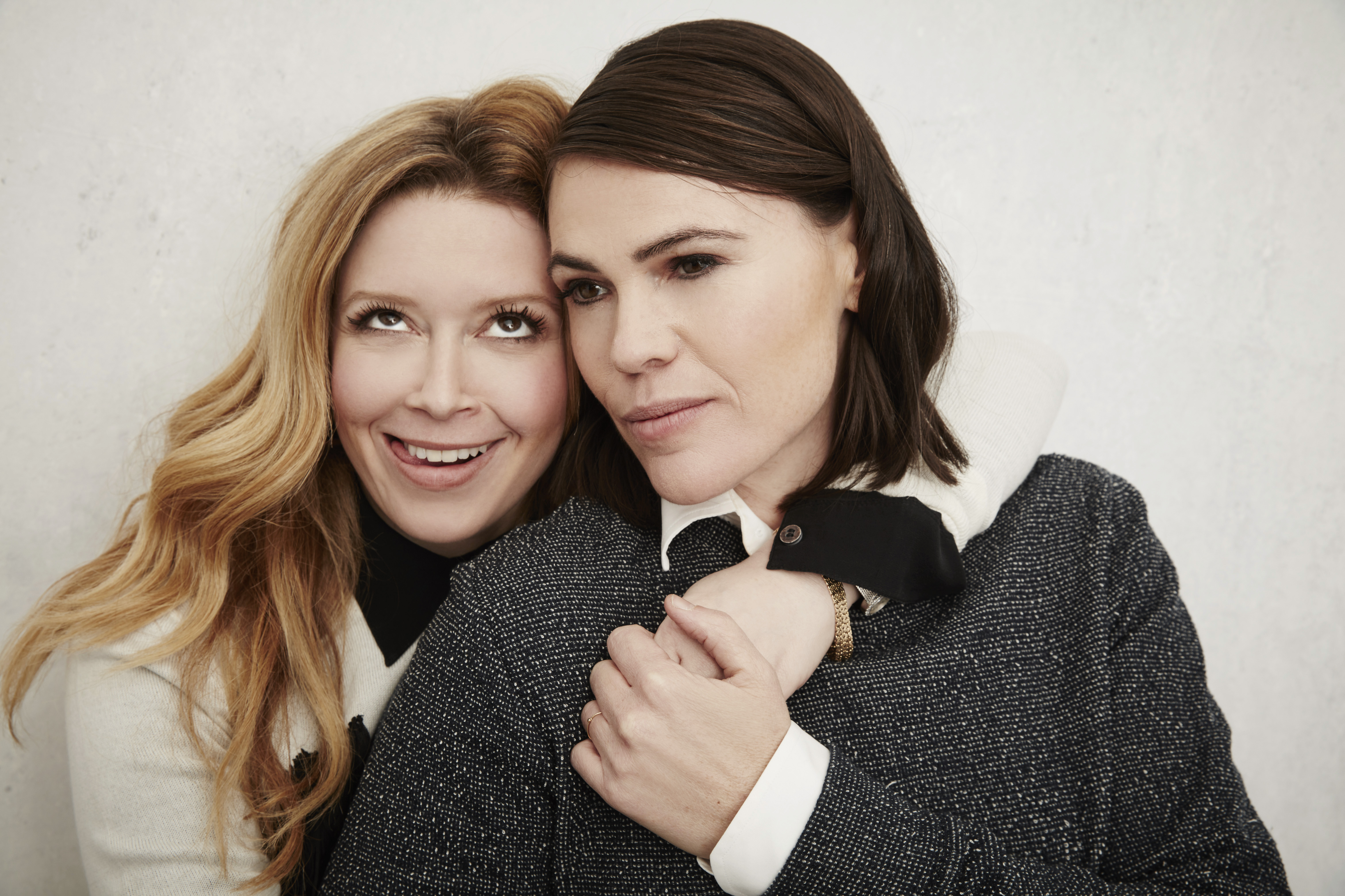 Clea DuVall and Natasha Lyonne from 'The Intervention' pose at the 2016 Sundance Film Festival Getty Images Portrait Studio on January 26, 2016 in Park City, Utah.