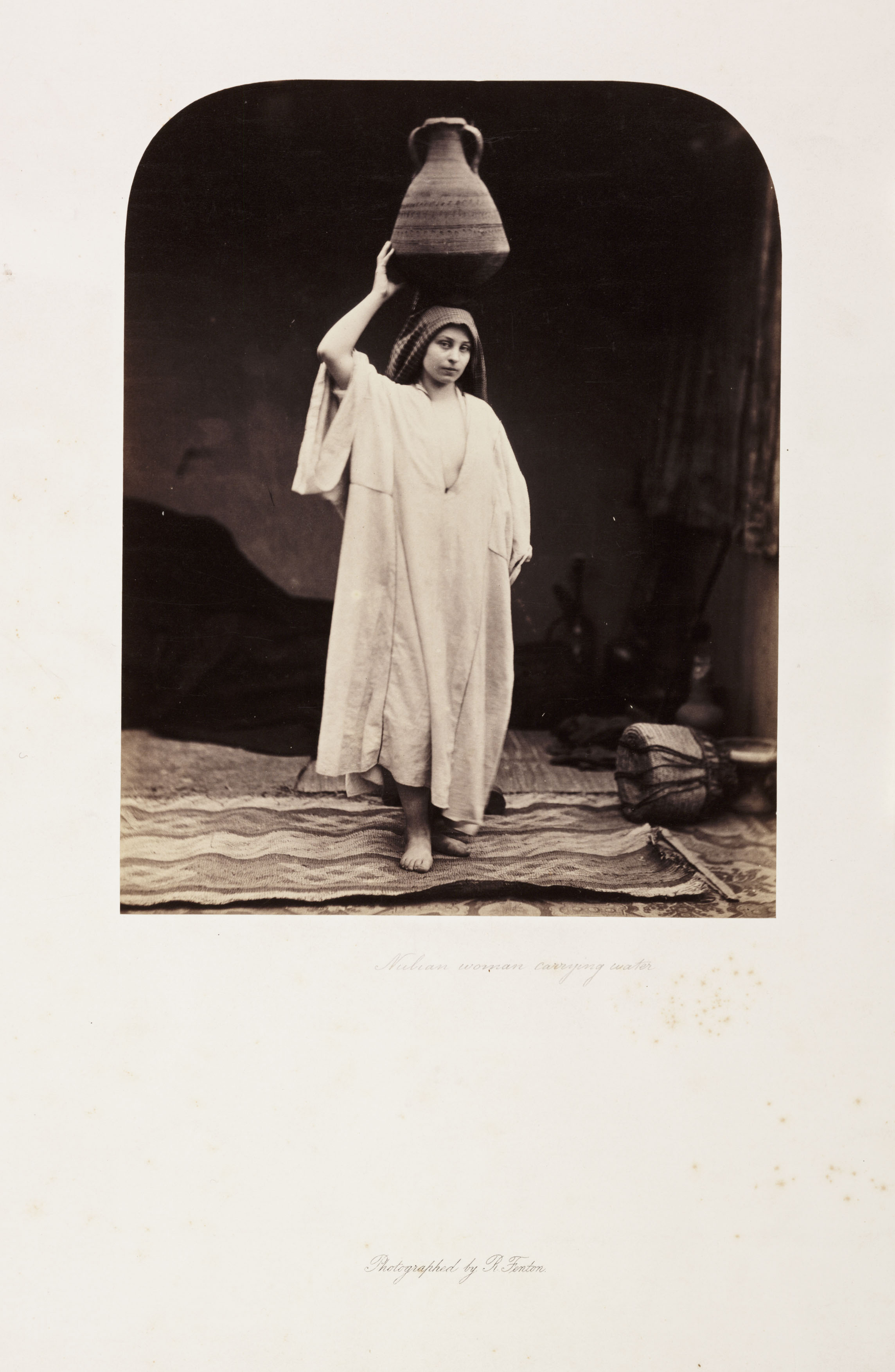 'Nubian Woman carrying water', 1858.