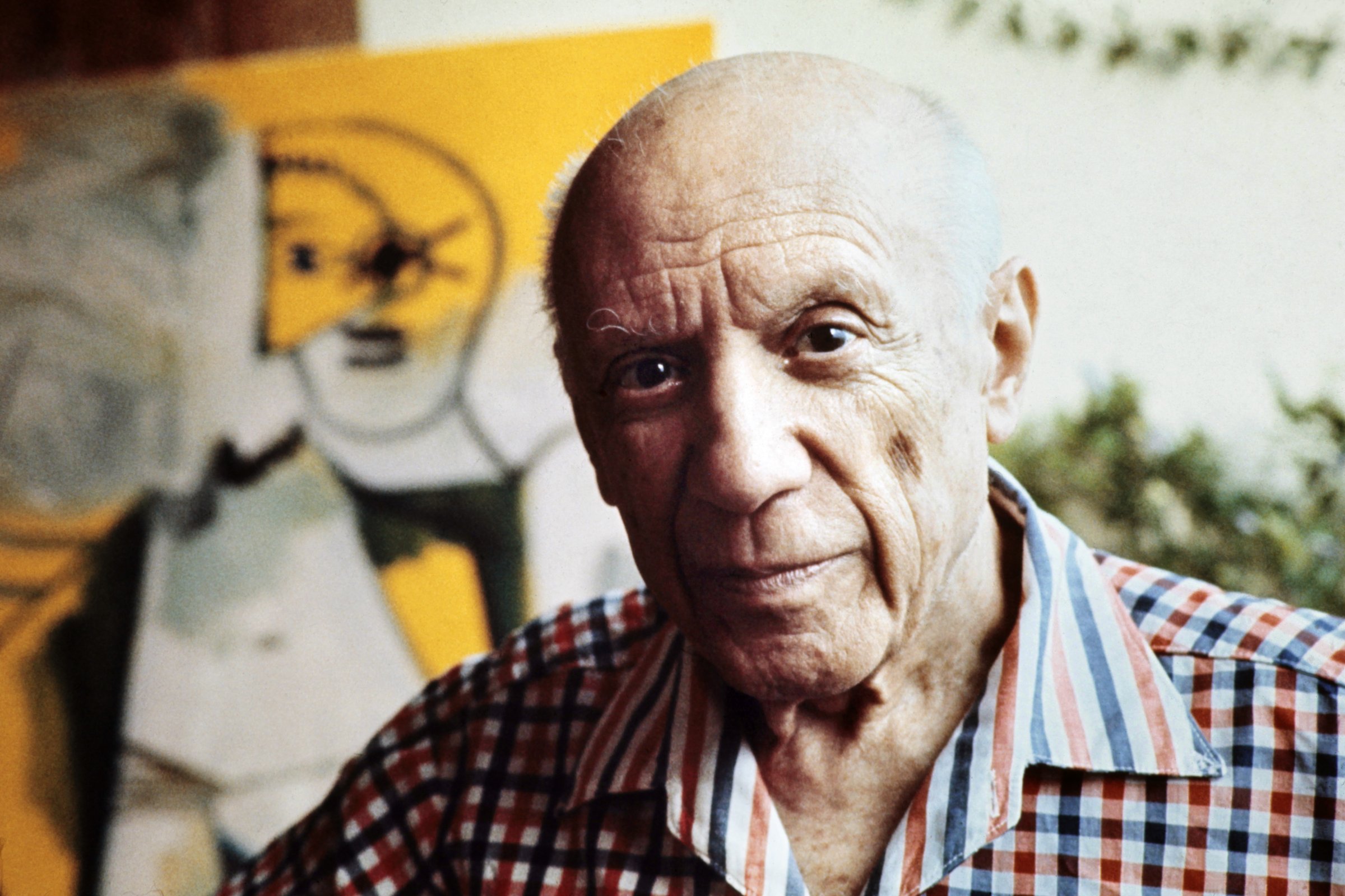 Spanish painter Pablo Picasso in Mougins, France on Oct. 13, 1971.