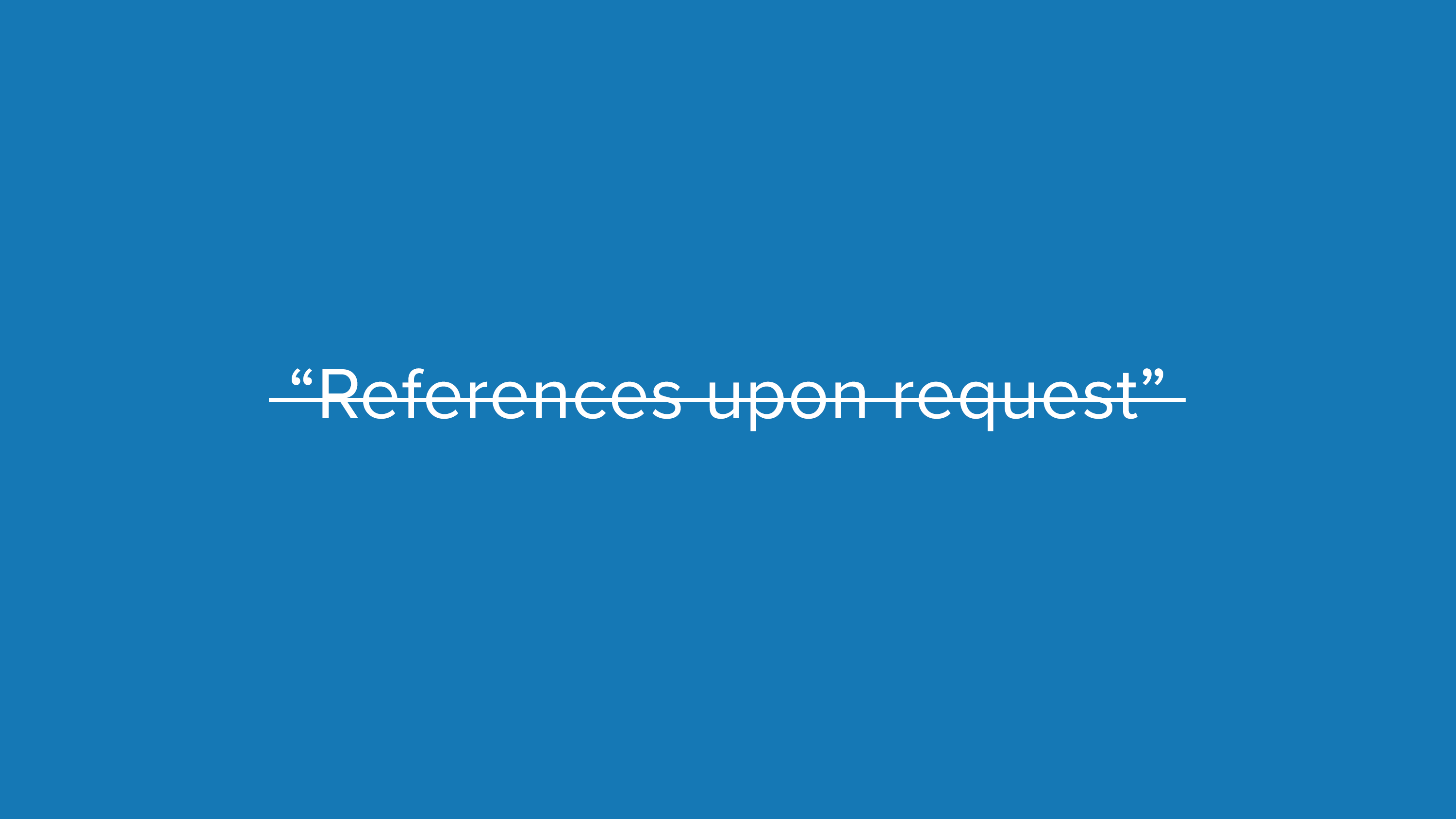 references-resume-no