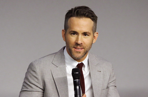 Actor Ryan Reynolds attends Apple Store Soho Presents Meet The Actor: Ryan Reynolds, Morena Baccarin, TJ Miller, and Ed Skrein, 'Deadpool' at Apple Store Soho on February 9, 2016 in New York City.