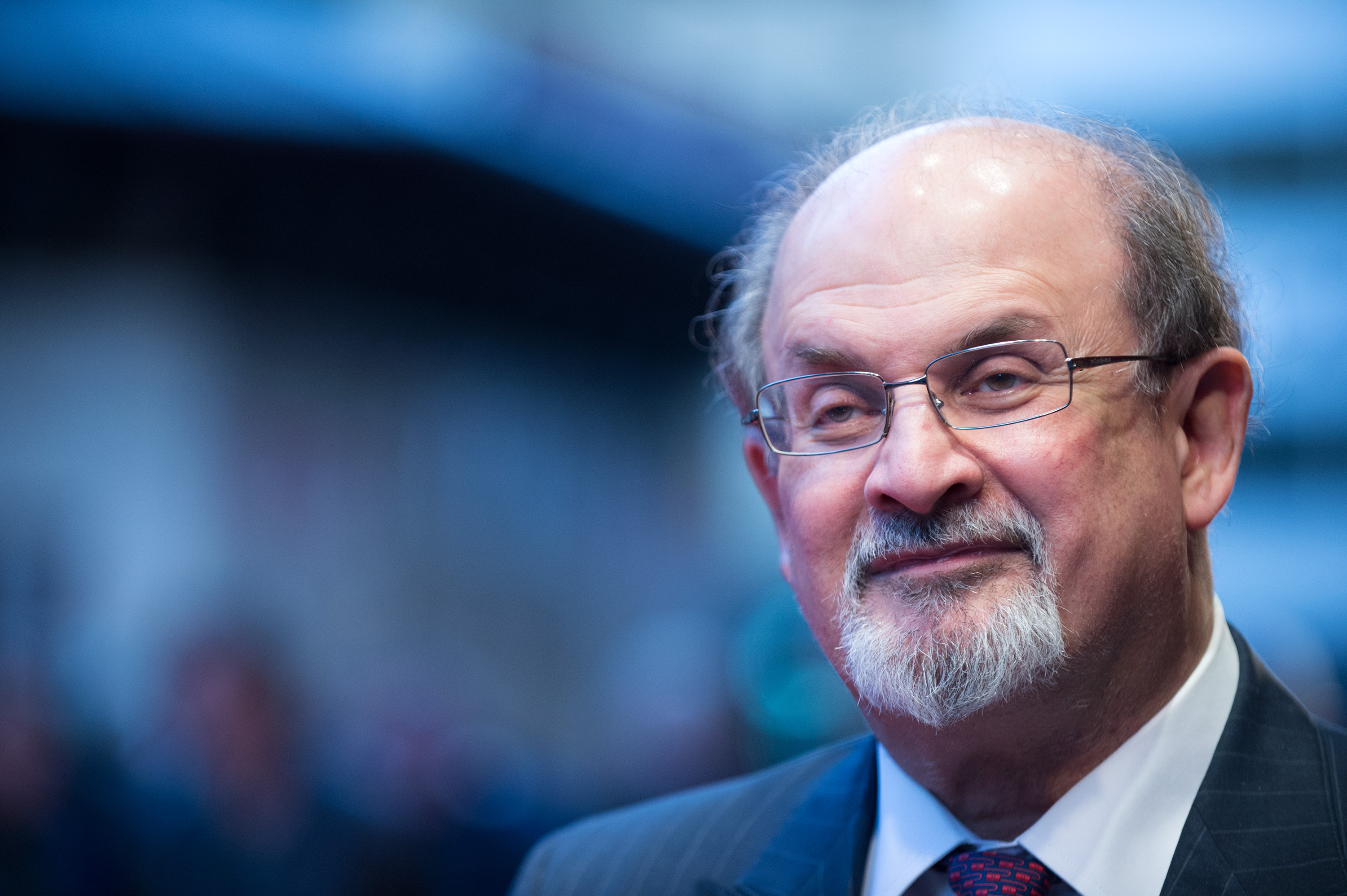 Salman Rushdie attends the premiere of 'Midnight's Children' during the 56th BFI London Film Festival at Odeon West End on Oct. 14, 2012 in London, England. (Ben Pruchnie—Getty Images)