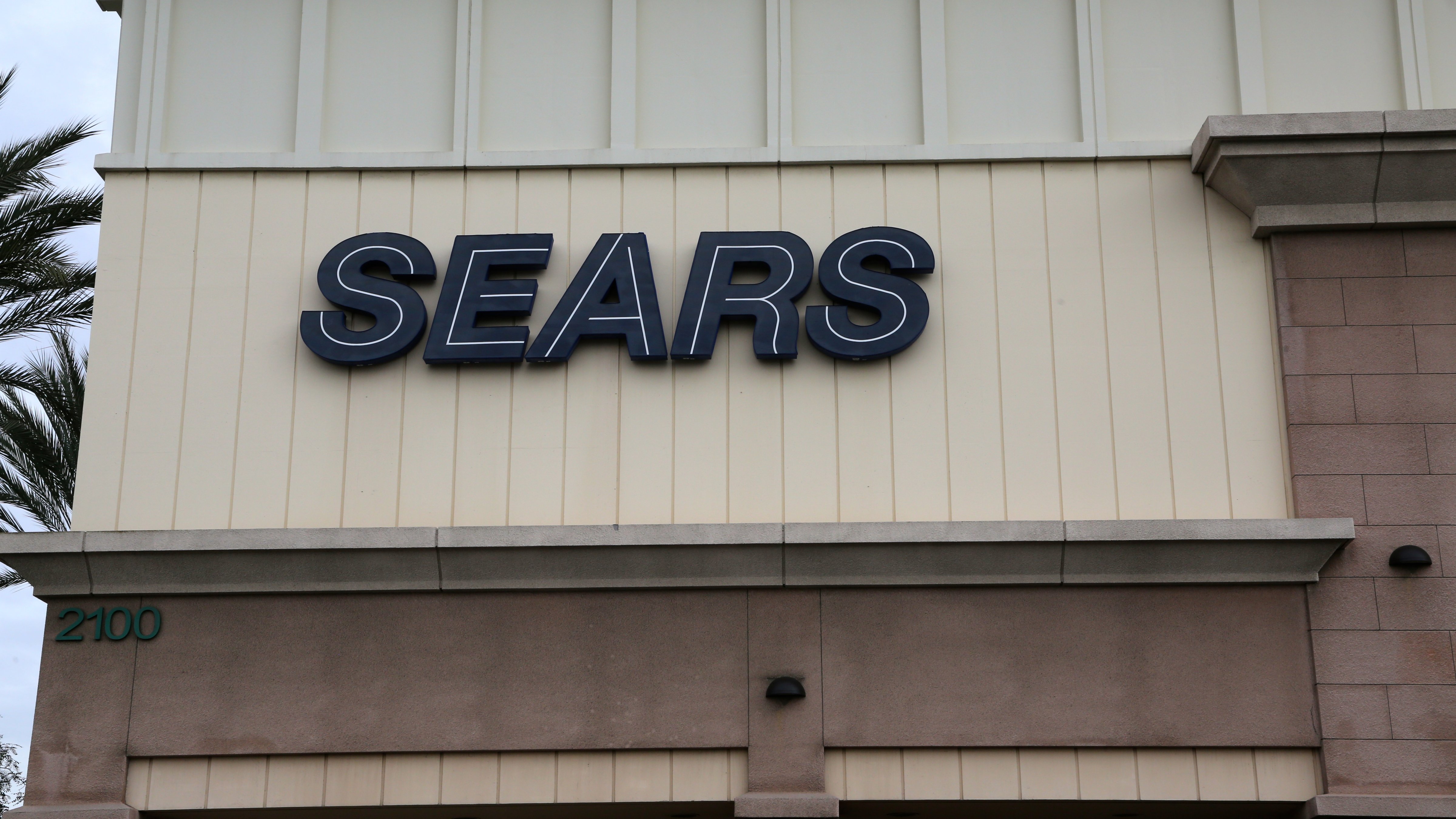 A Sears store is pictured in Long Beach, California