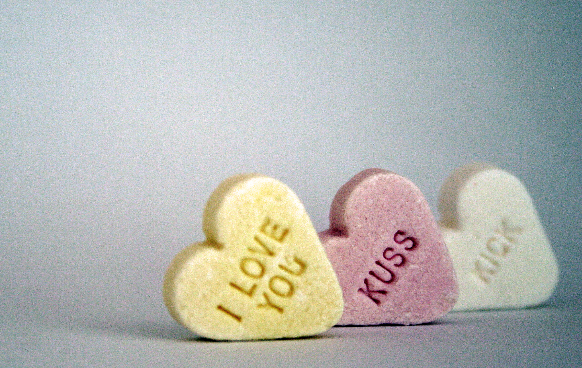 Valentine candy hearts