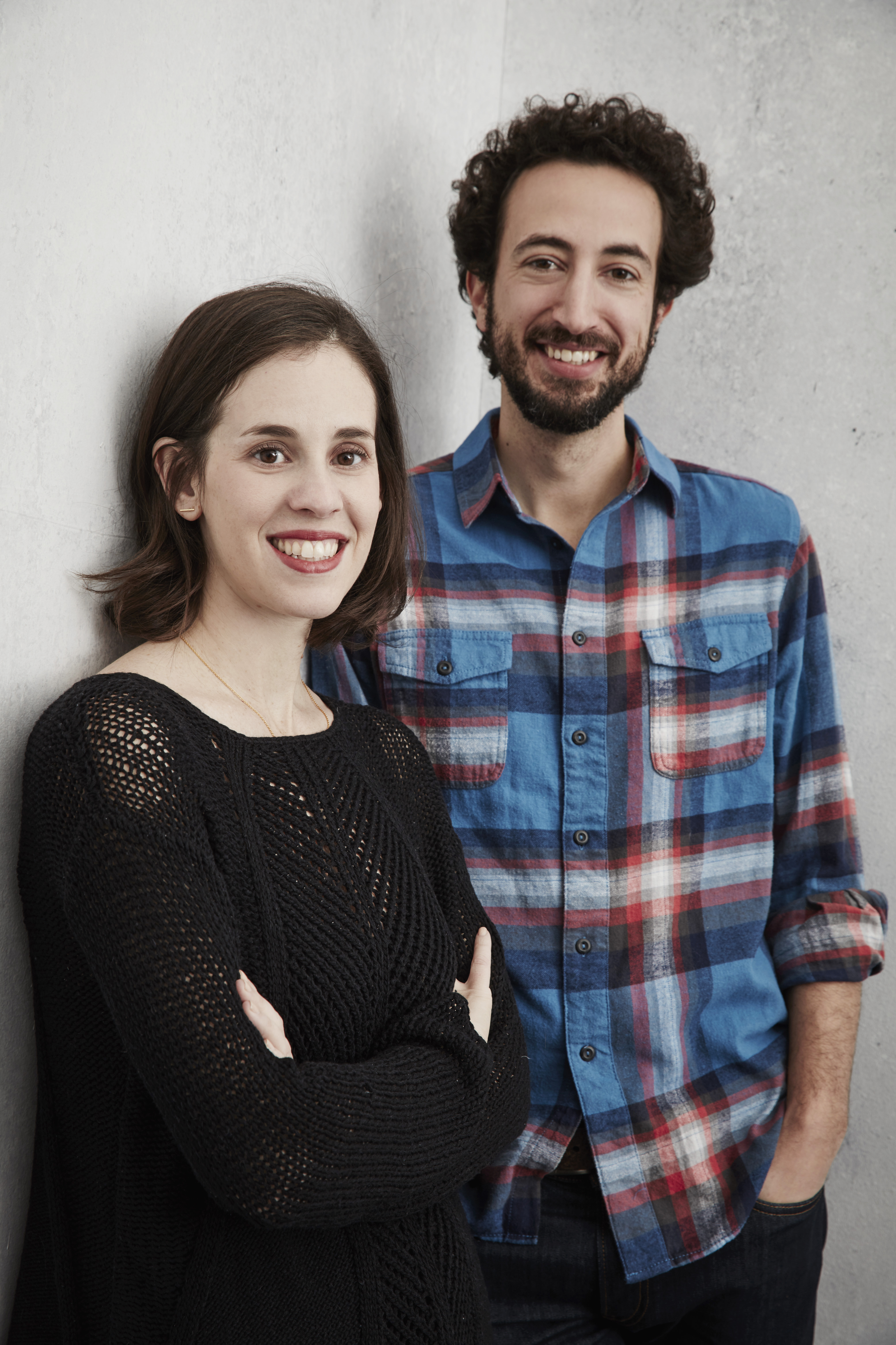 Elyse Steinberg and Josh Kriegman from the film 'Weiner' pose at the 2016 Sundance Film Festival Getty Images Portrait Studio on January 25, 2016 in Park City, Utah.
