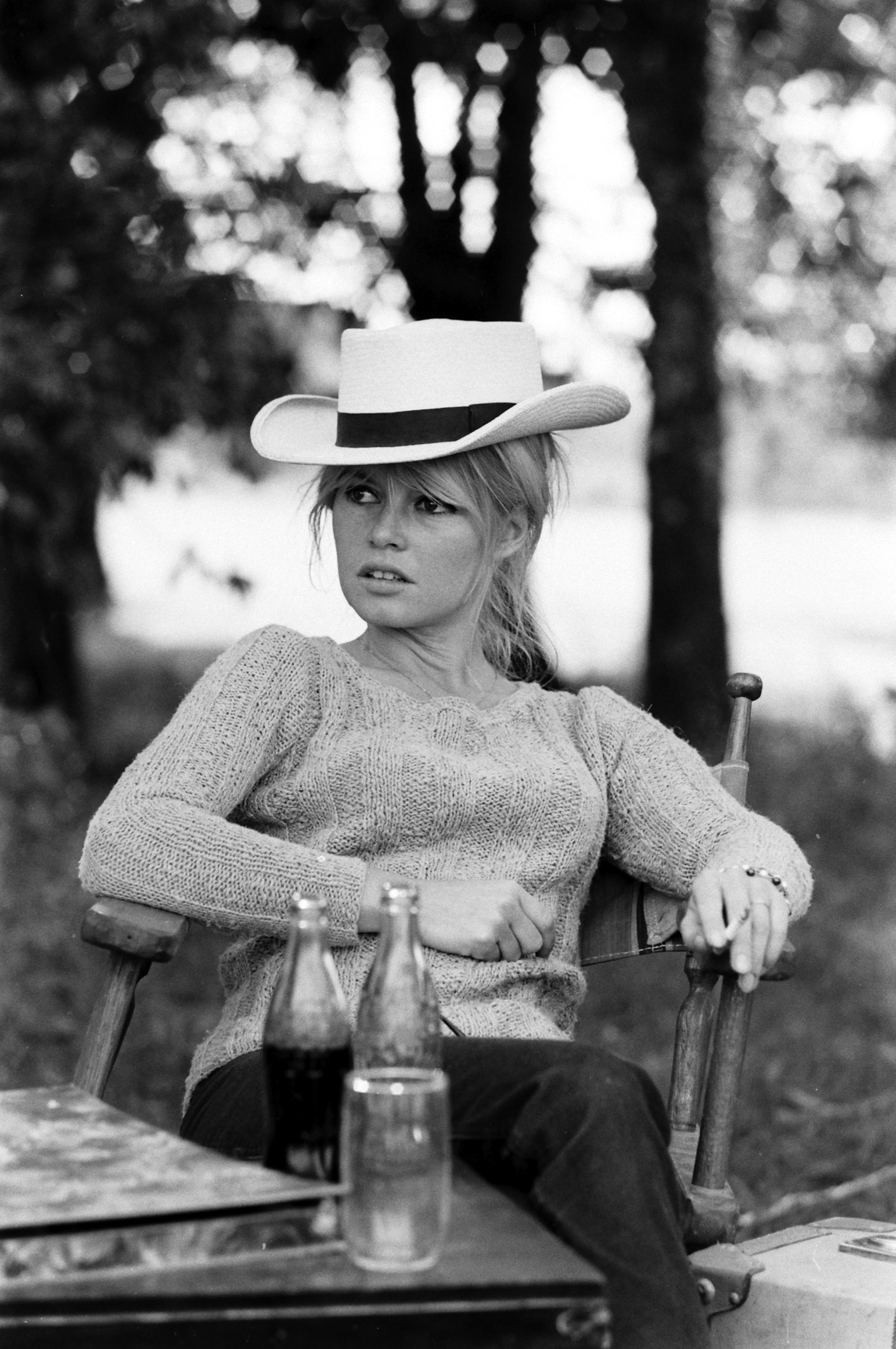 Actress Brigitte Bardot during filming of movie "Viva Maria". 1965.