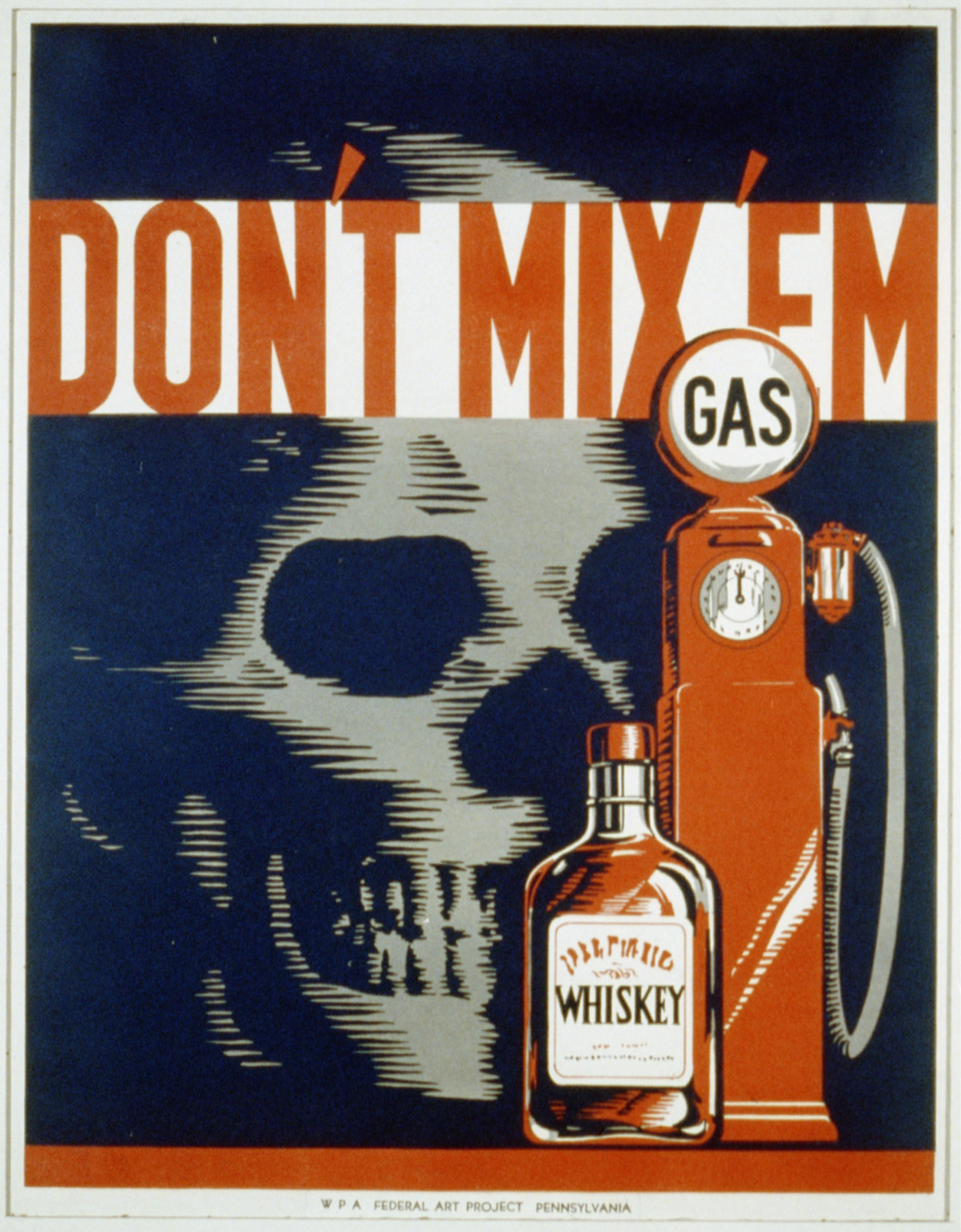 Health posters from the WPA, Works Progress Administration
