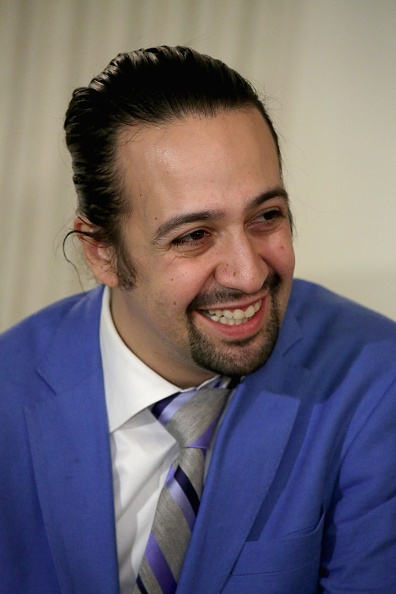 Lin-Manuel Miranda, creator and star of the Broadway musical HAMILTON, participates in a student workshop at the White House March 14, 2016 in Washington, DC. Chip Somodevilla&mdash;Getty Images (Chip Somodevilla&mdash;Getty Images)