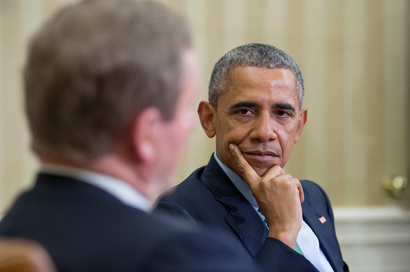 President Obama Meets With Taoiseach Kenny Of Ireland At White House