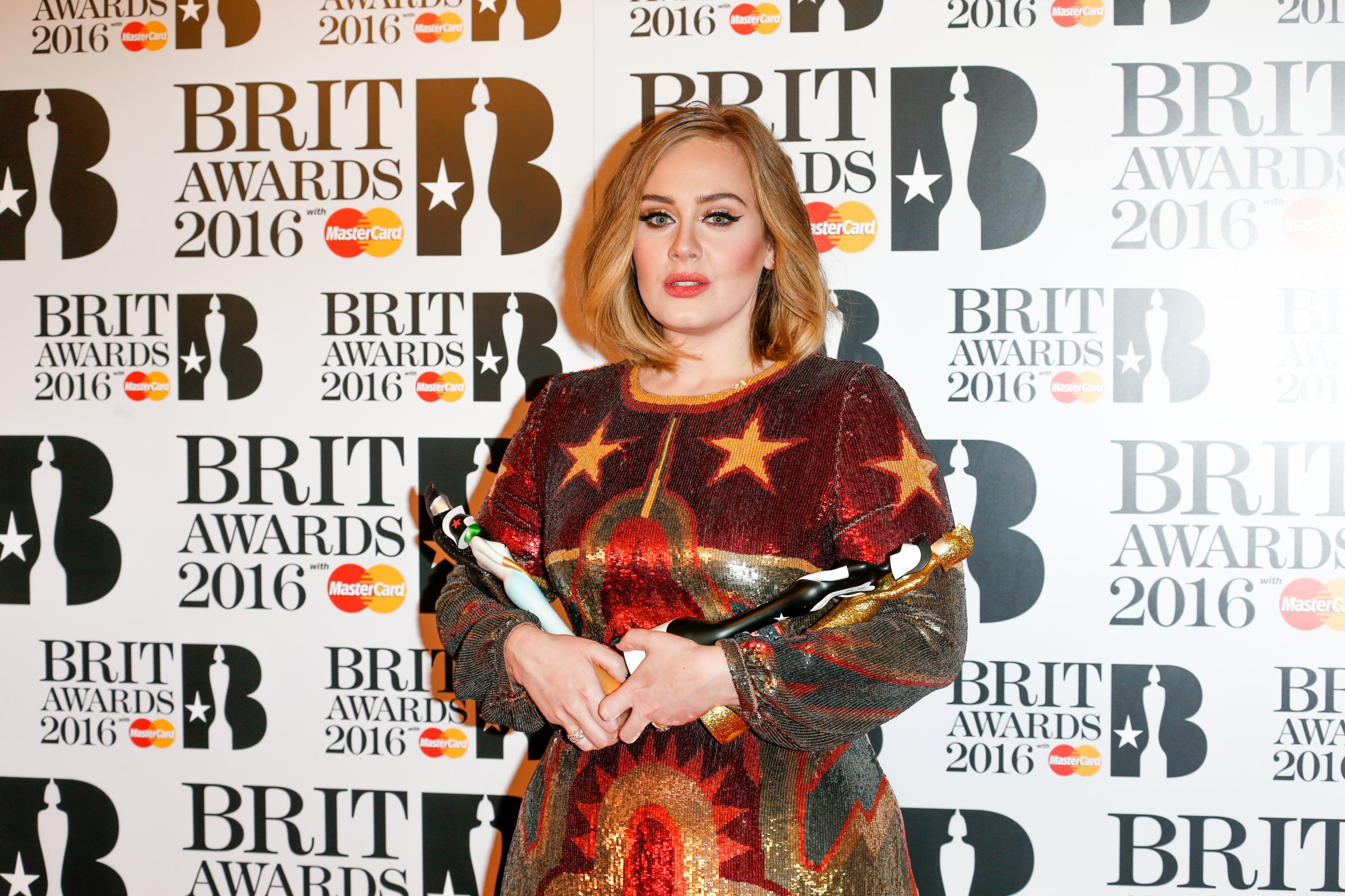 Brit Awards 2016 - Winners Room