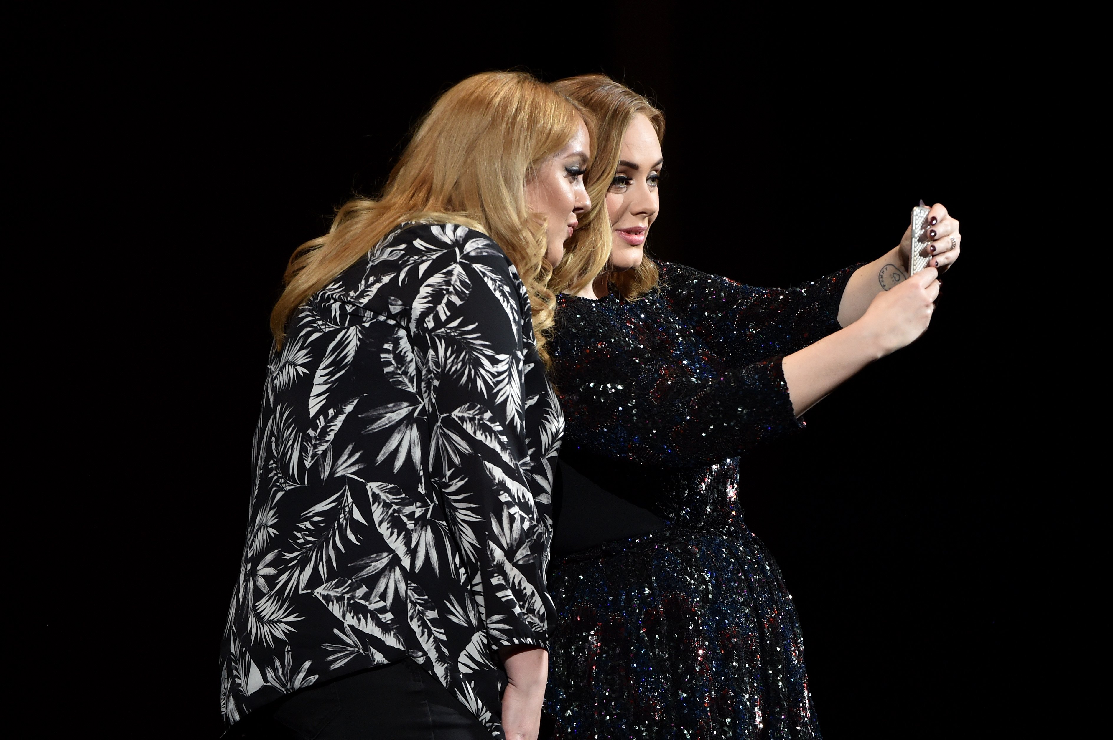 Adele performs at Genting Arena on March 29, 2016 in Birmingham, England. (Gareth Cattermole—Getty Images)