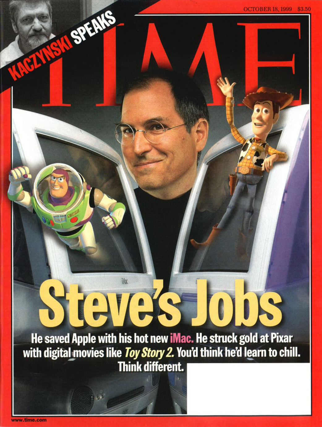 The Oct. 18, 1999 cover of TIME