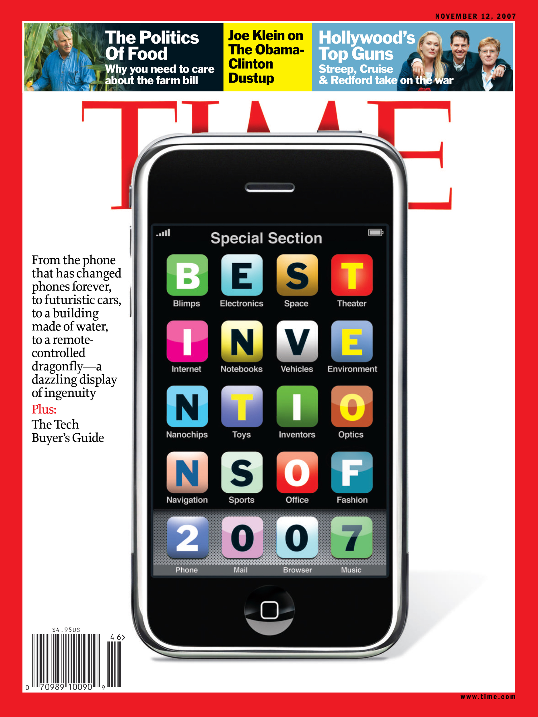 The Nov. 12, 2007 cover of TIME