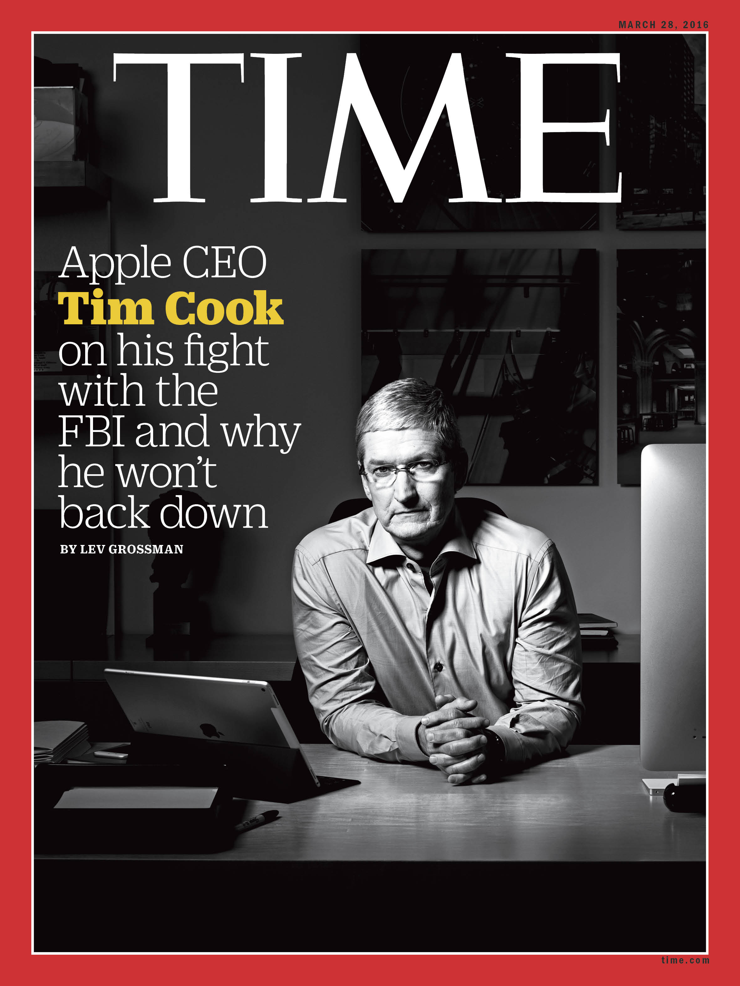 Apple Tim Cook Time Magazine Cover 160328