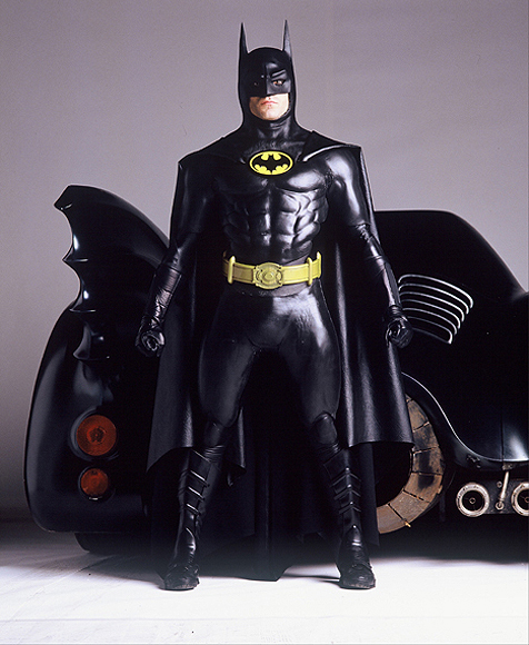 Michael Keaton in Batman in 1989.