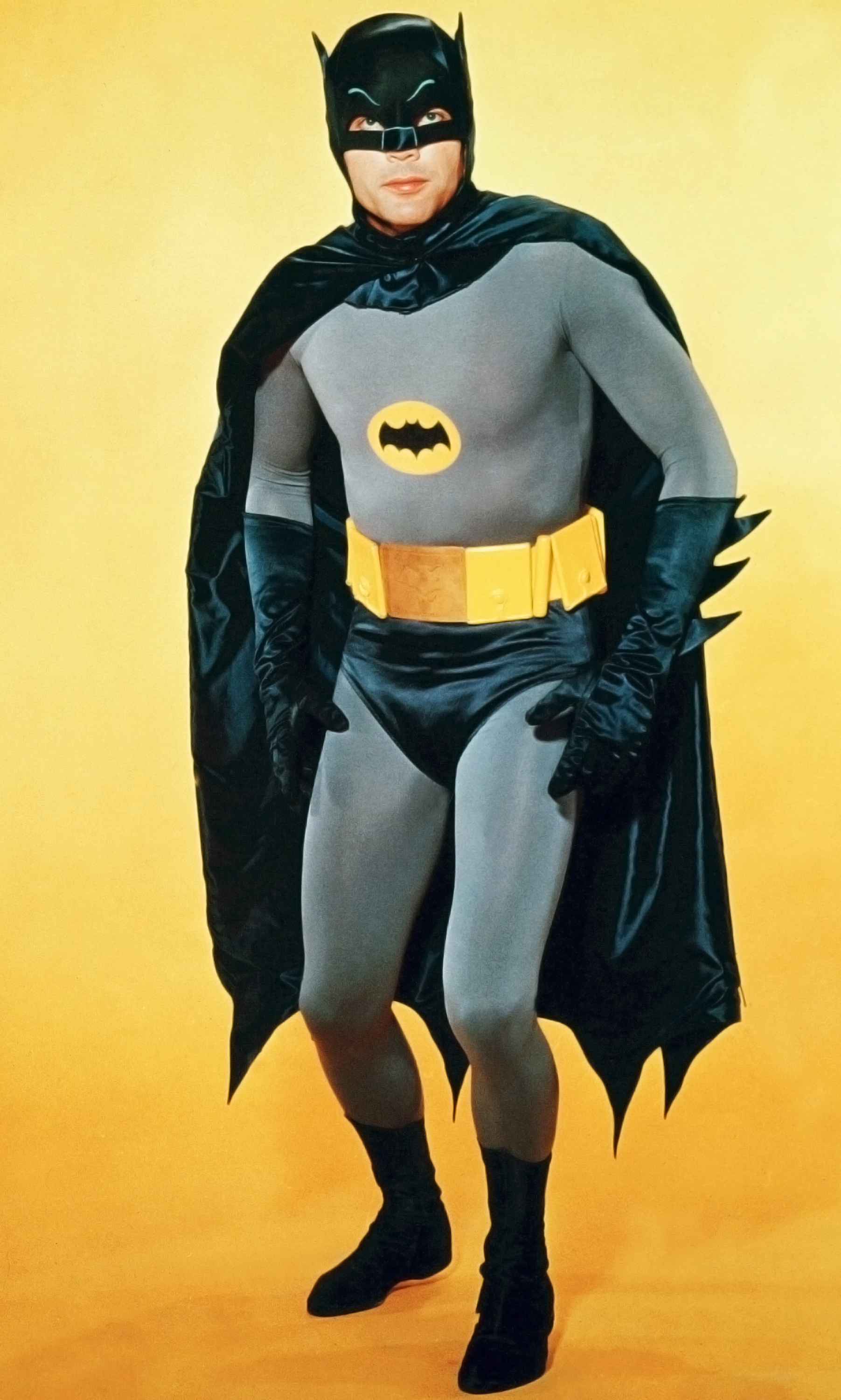Adam West in the television series Batman in 1966.