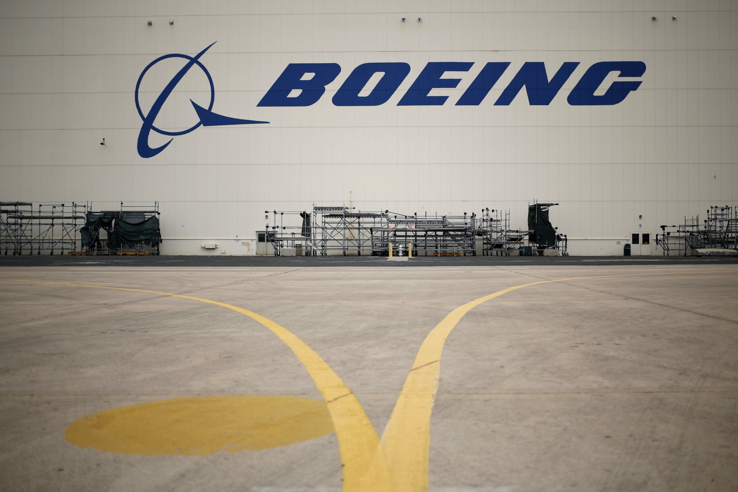 The Boeing Global Services and Support facility in San Antonio, Texas.