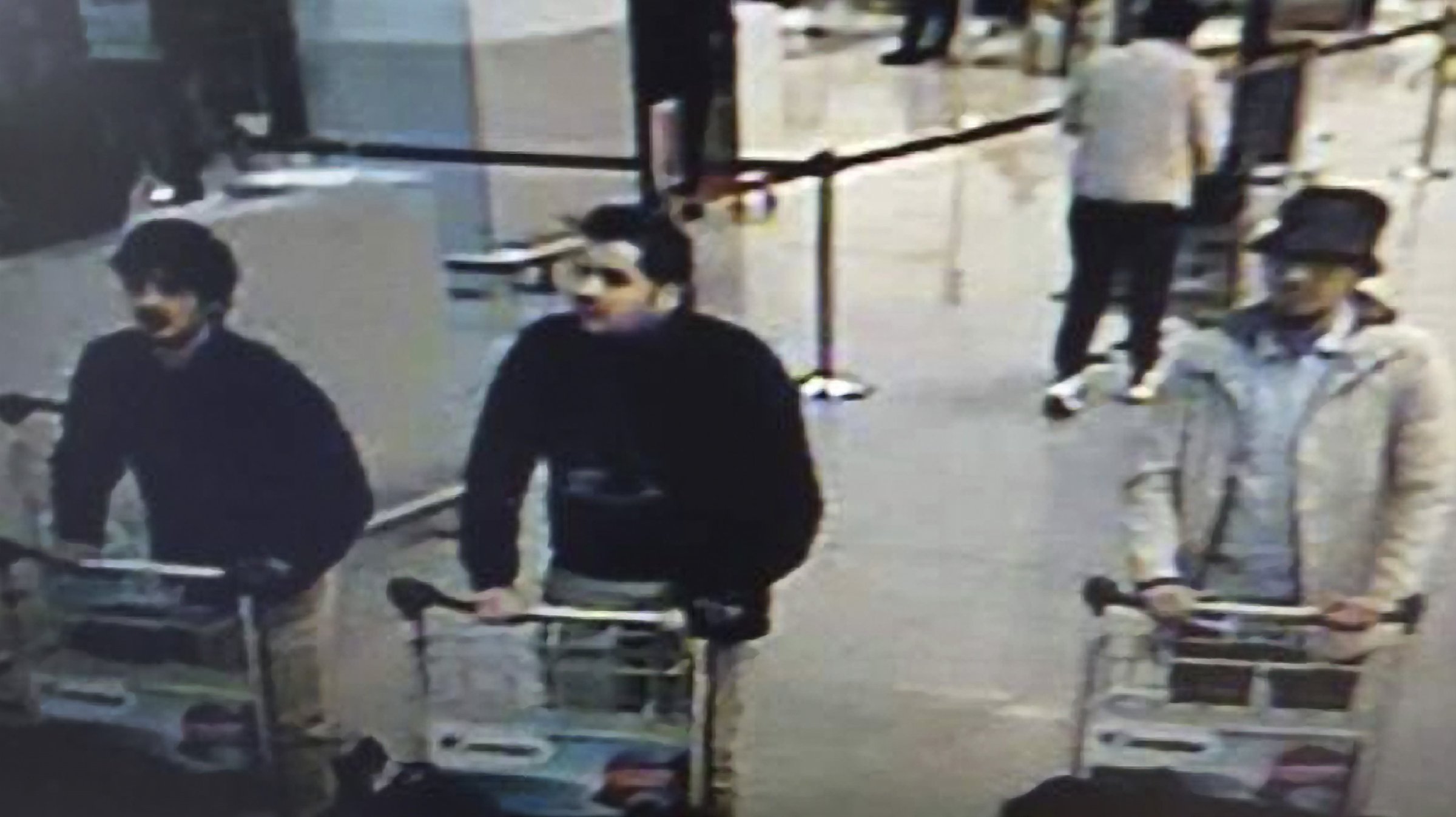 Terror attack at Brussels Airport / suspects