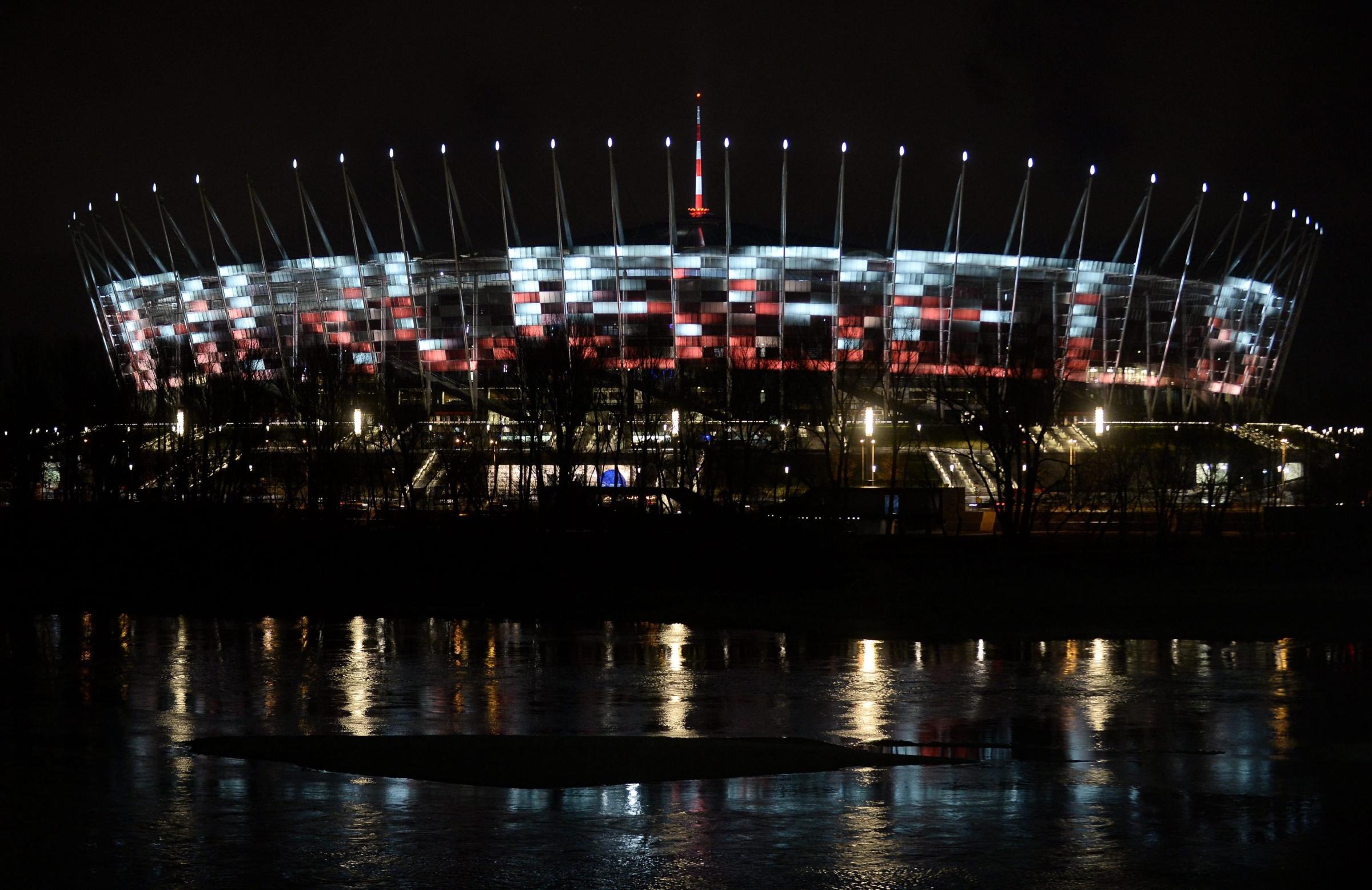 Polish National Stadium illumination