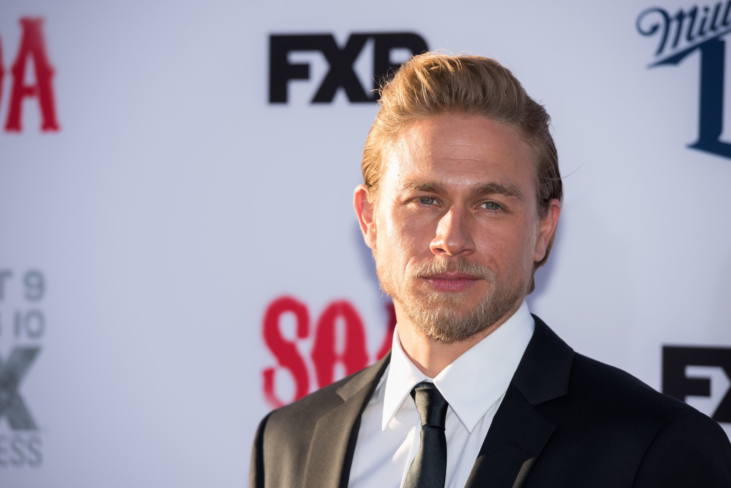 Actor Charlie Hunnam who plays Jackson 'Jax' Teller attends FX's "Sons Of Anarchy" Premiere at TCL Chinese Theatre on September 6, 2014 in Hollywood, California.