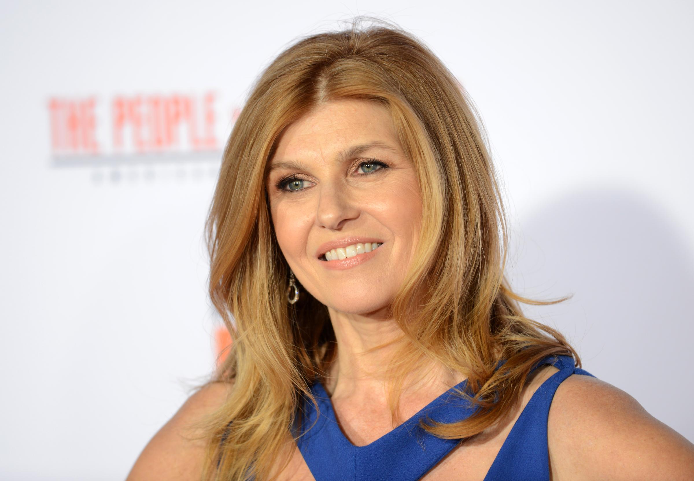 Connie Britton arrives for Premiere Of "FX's "American Crime Story - The People V. O.J. Simpson" held at Westwood Village Theatre on January 27, 2016 in Westwood, California.