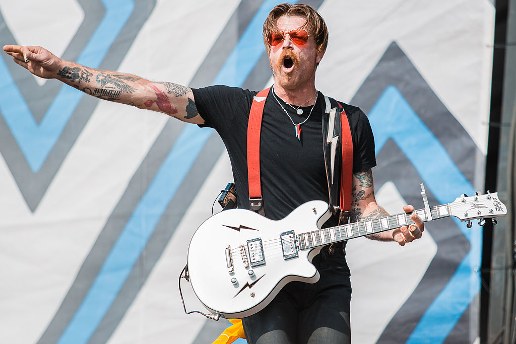 Jesse Hughes of Eagles of Death Metal performs live on stage during 2016 Lollapalooza Brazil at Autodromo de Interlagos on March 12, 2016 in Sao Paulo, Brazil. (Mauricio Santana&mdash;WireImage)