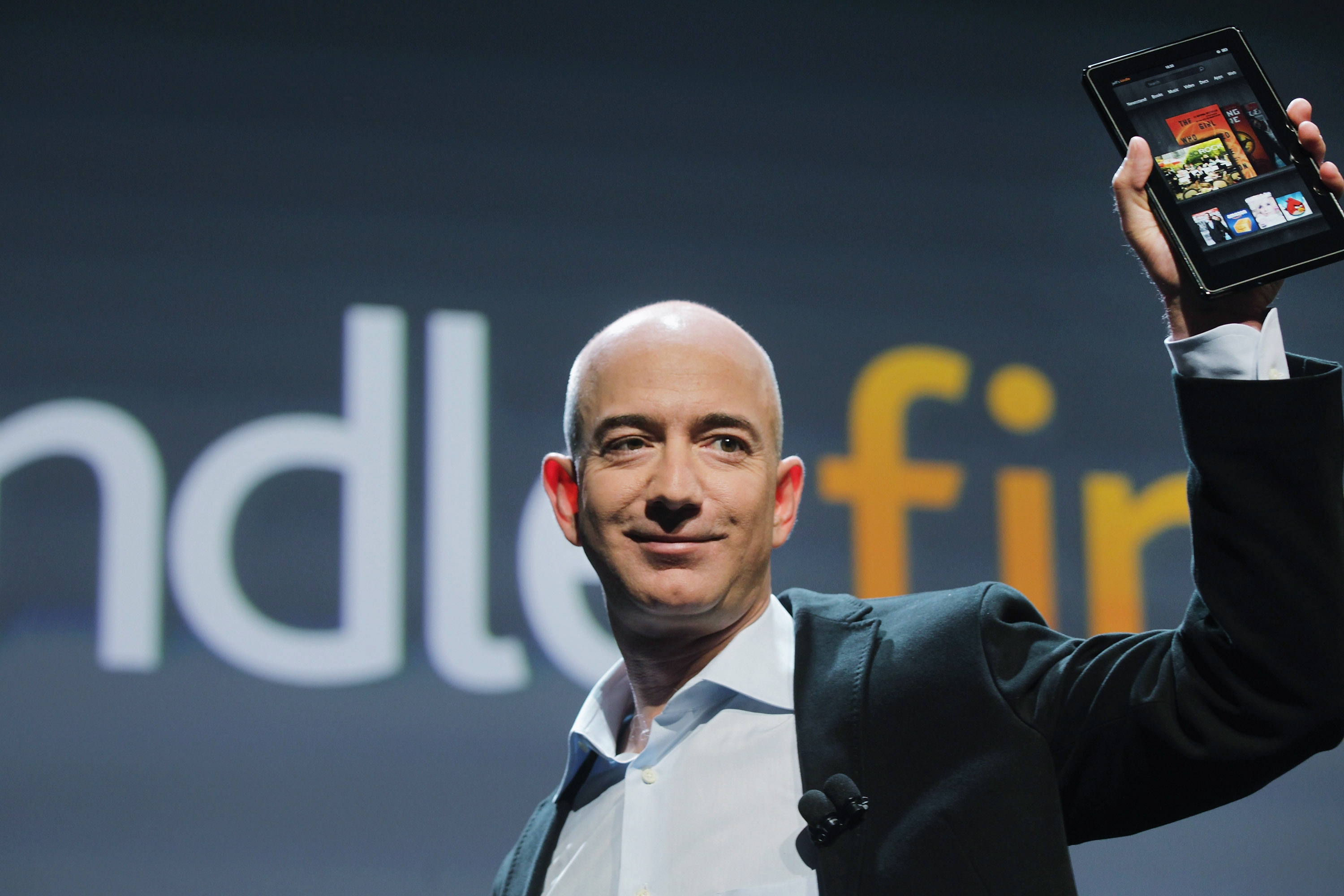 Amazon Introduces New Tablet At News Conference In New York