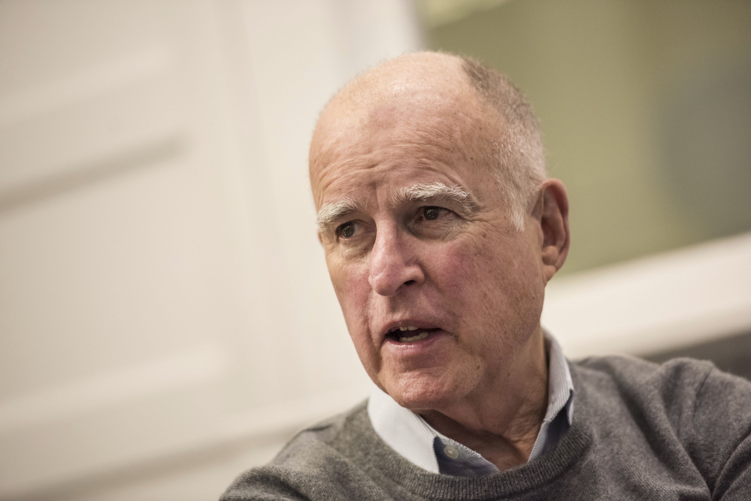 California Governor Jerry Brown Interview