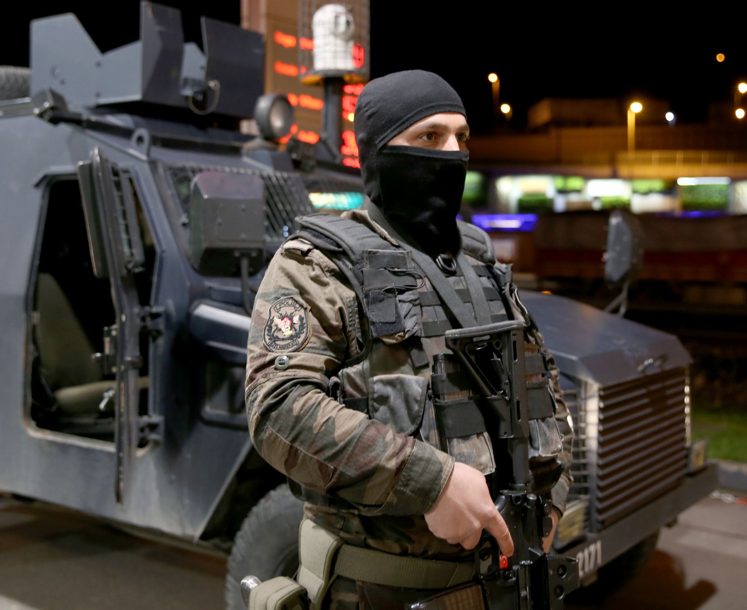 Anti Terror operation in Istanbul