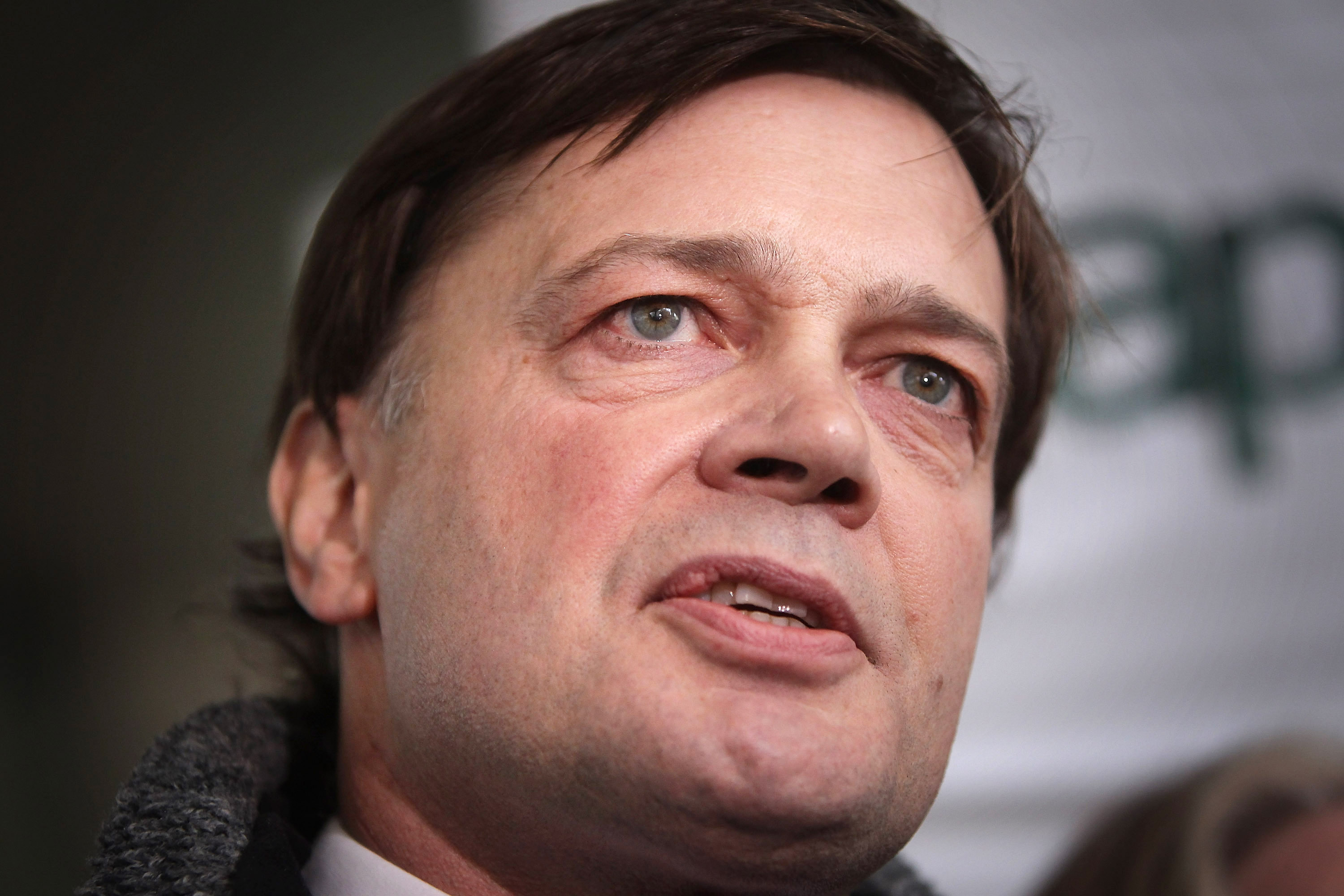 Dr. Andrew Wakefield talks to reporters outside the General Medical Council on Jan. 28, 2010 in London, England (Peter Macdiarmid—Getty Images)