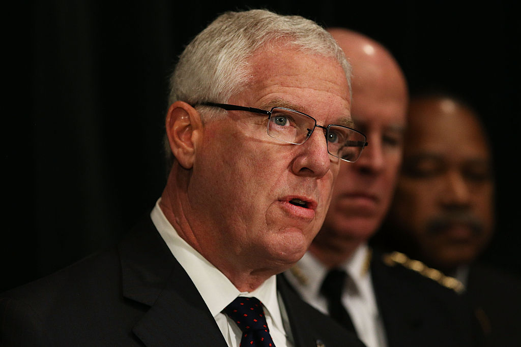 John Miller, the NYPD’s deputy commissioner of intelligence and counterterrorism, is pictured here on Jan. 7, 2015, in New York City (Spencer Platt&mdash;Getty Images)