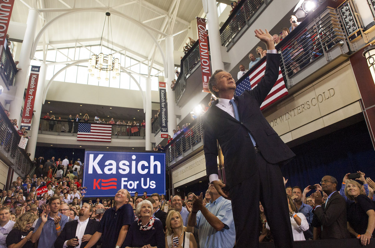 Ohio Gov. John Kasich Announces Candidacy For President