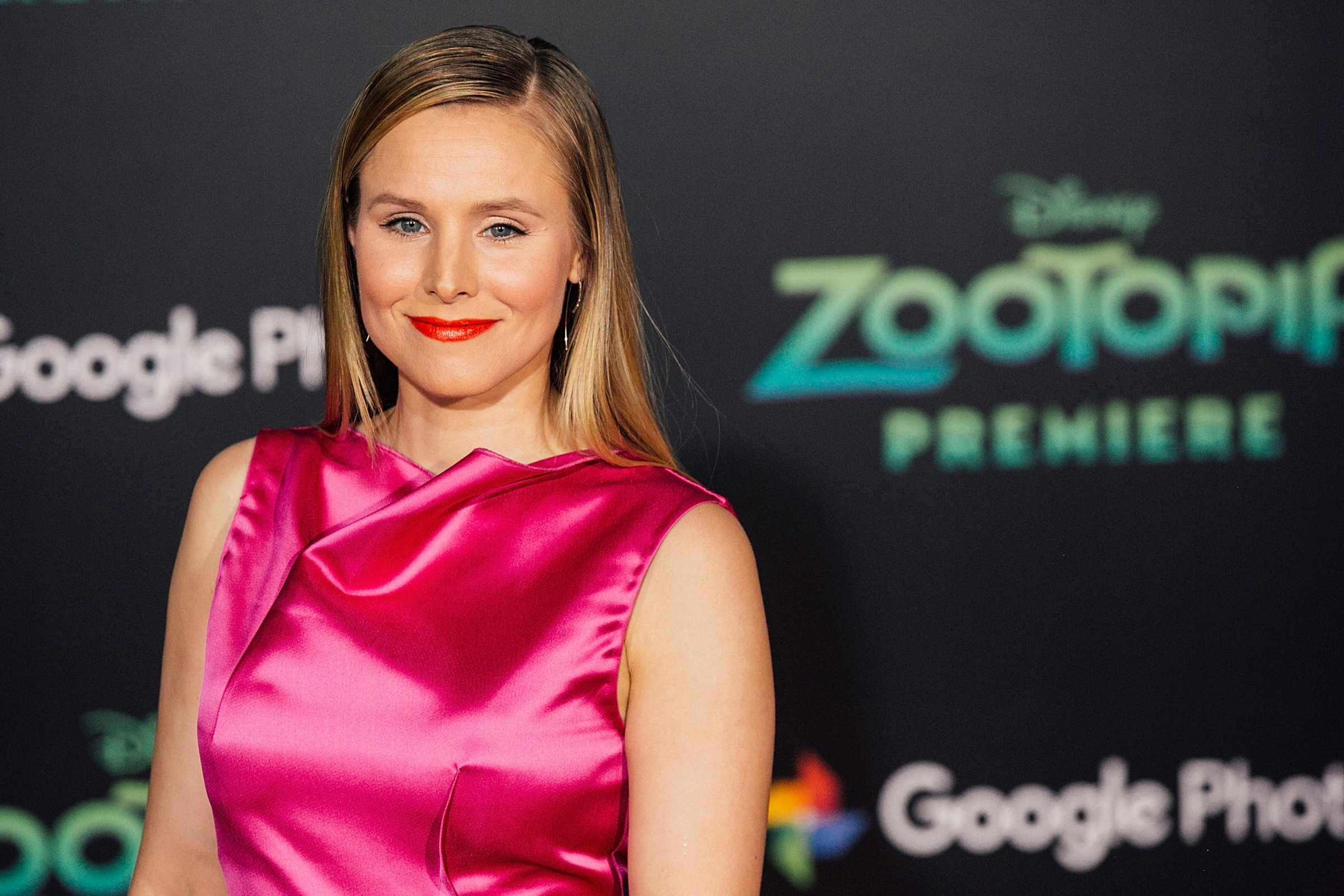 Kristen Bell arrives for the premiere of Walt Disney Animation Studios' "Zootopia" at the El Capitan Theatre on February 17, 2016 in Hollywood, California.