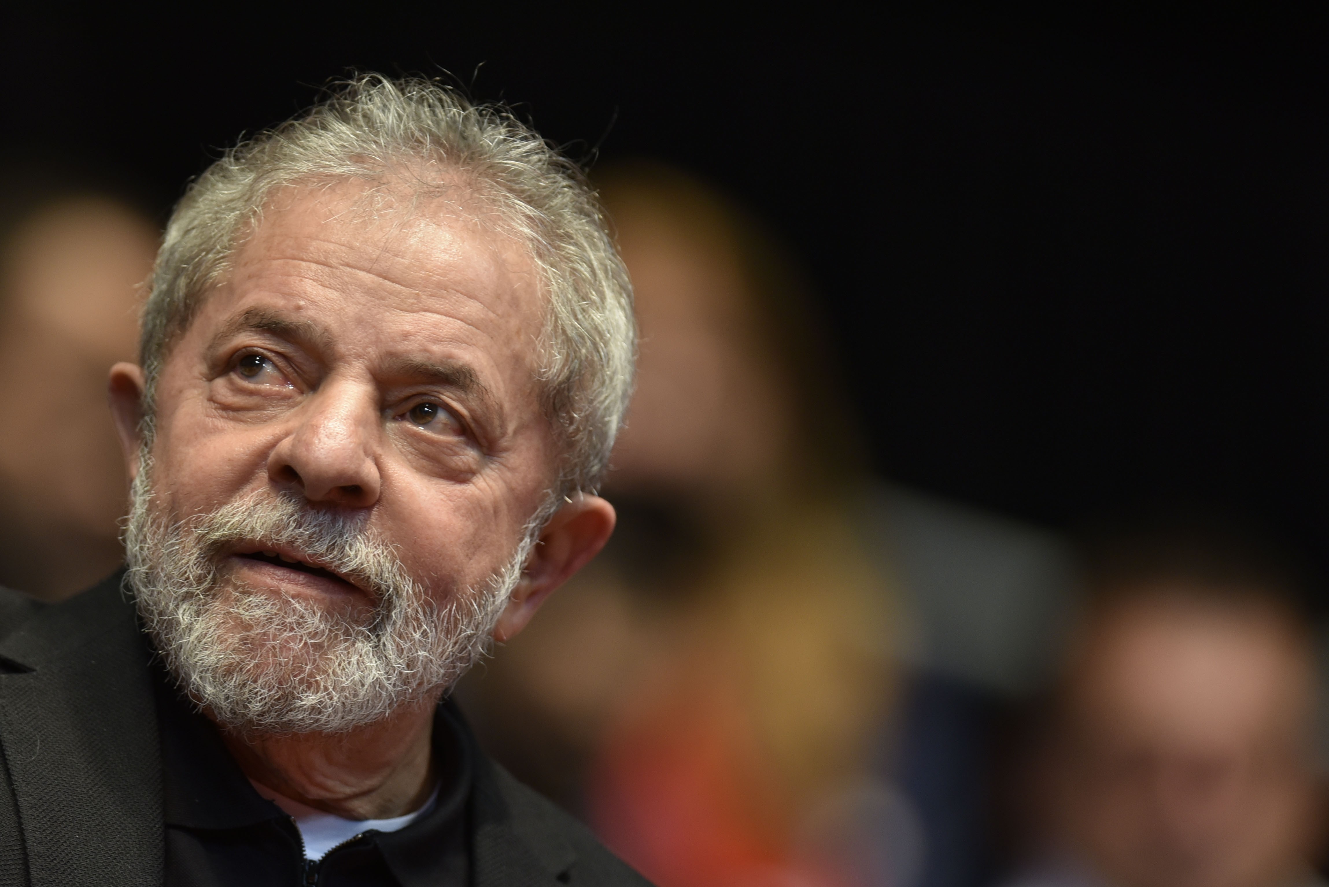 Luiz Inacio Lula Da Silva in Belo Horizonte, Brazil, on Aug. 28, 2015. (Douglas Magno—AFP/Getty Images)