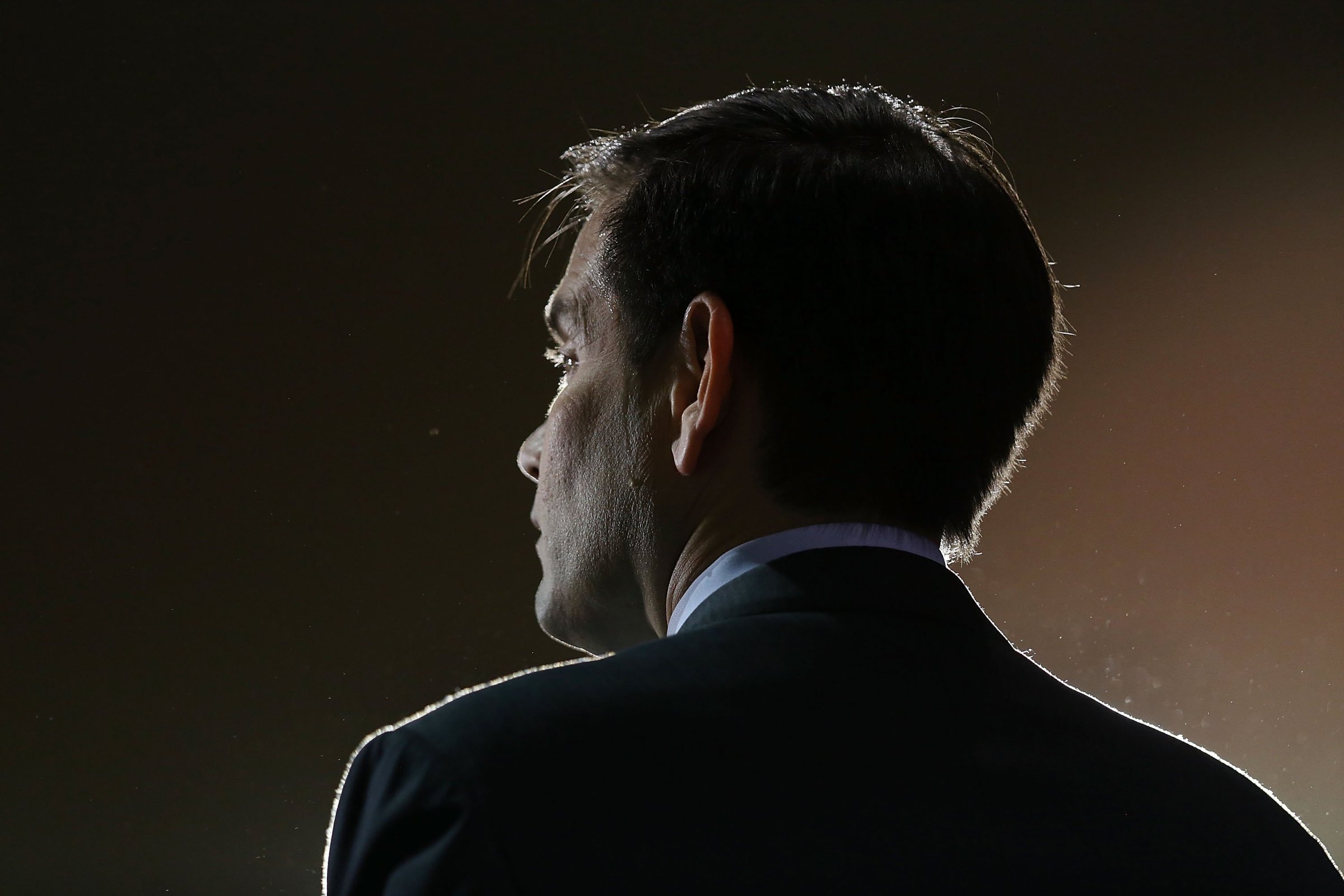 Republican presidential candidate, Florida Sen. Marco Rubio speaks during a campaign rally on March 7, 2016 in Tampa, Fla.