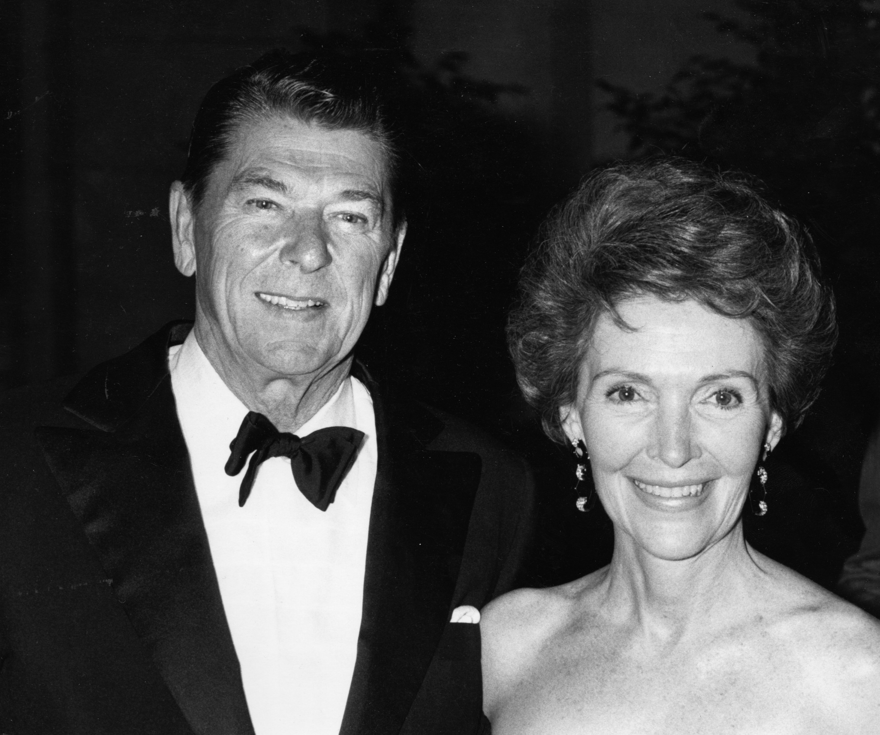 Ronald Reagan and Nancy Reagan during Diana Vreeland's Opening At The MOMA at Metropolitan Museum of Art in New York City, NY, United States. (Ron Galella&mdash;WireImage/Getty Images)